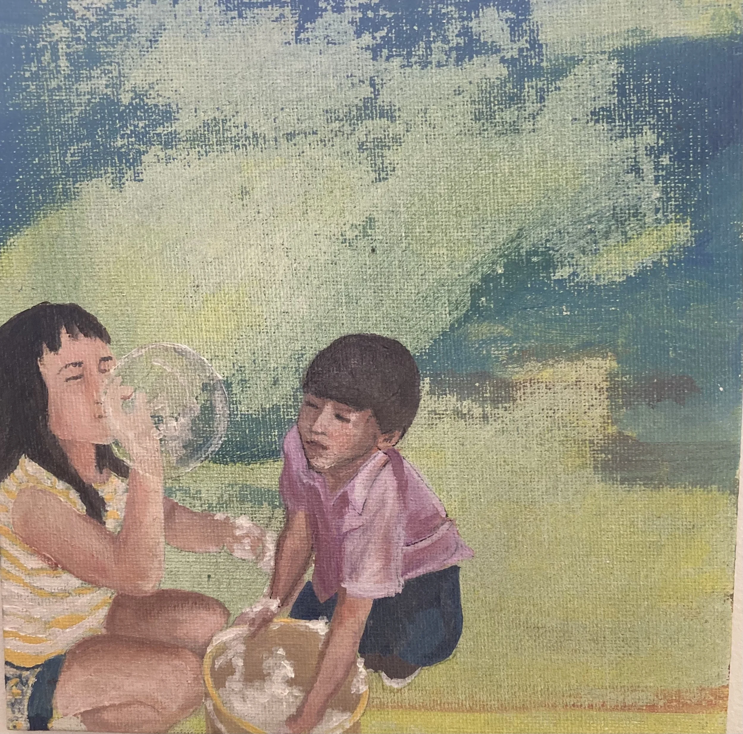 Bubbles
Acrylic/oil
8" X 8"
(2024)
$ 190