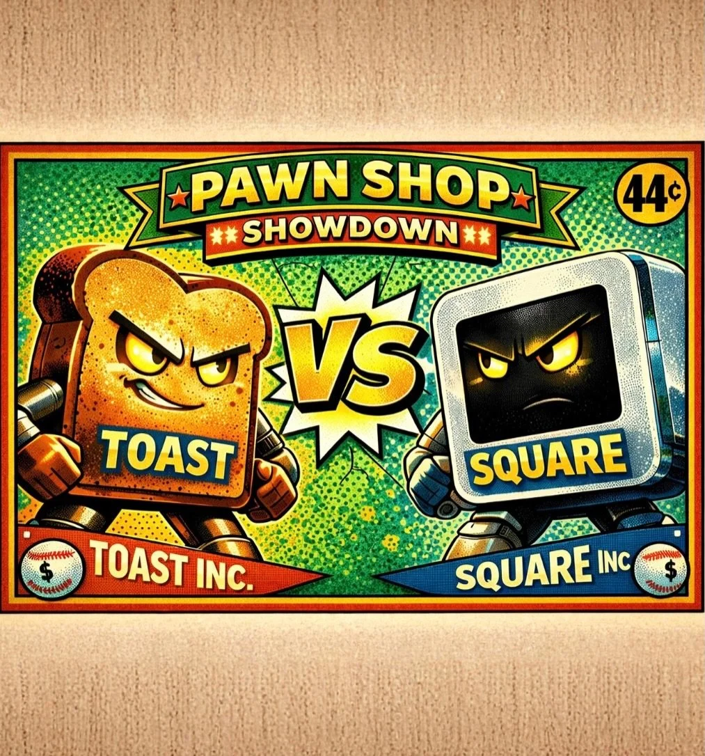 DRAFT DAY! 12PM PST @toasttab vs @square #PAWNSHOPLA