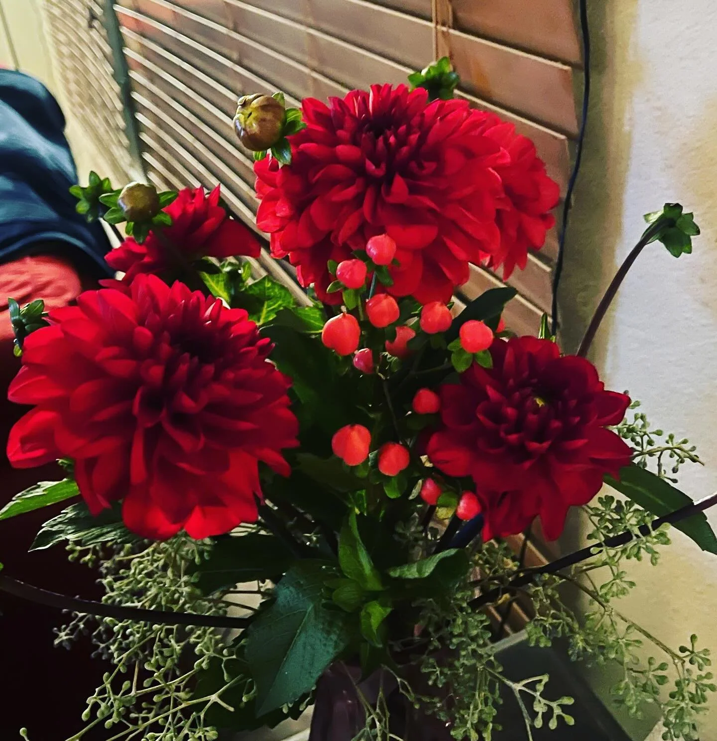 Dahlias. My new addition to my favorite flowers. The colors are stunning.