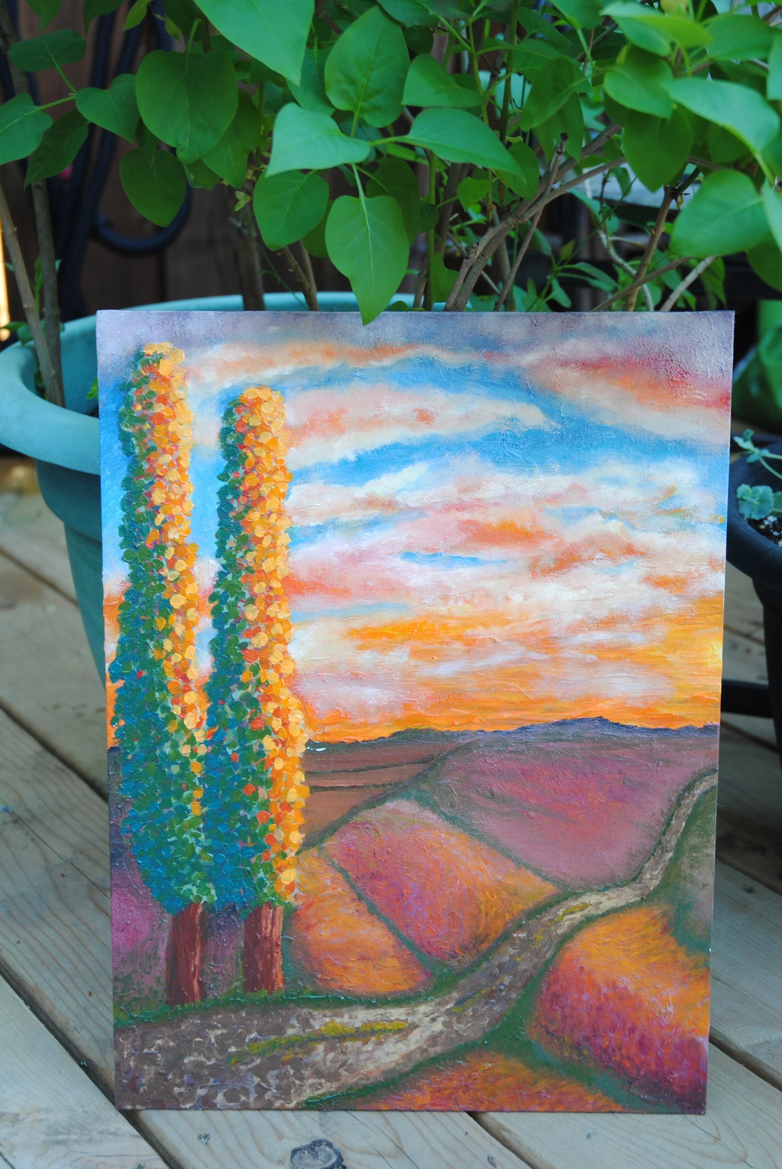 The Valley
Oil on canvas
