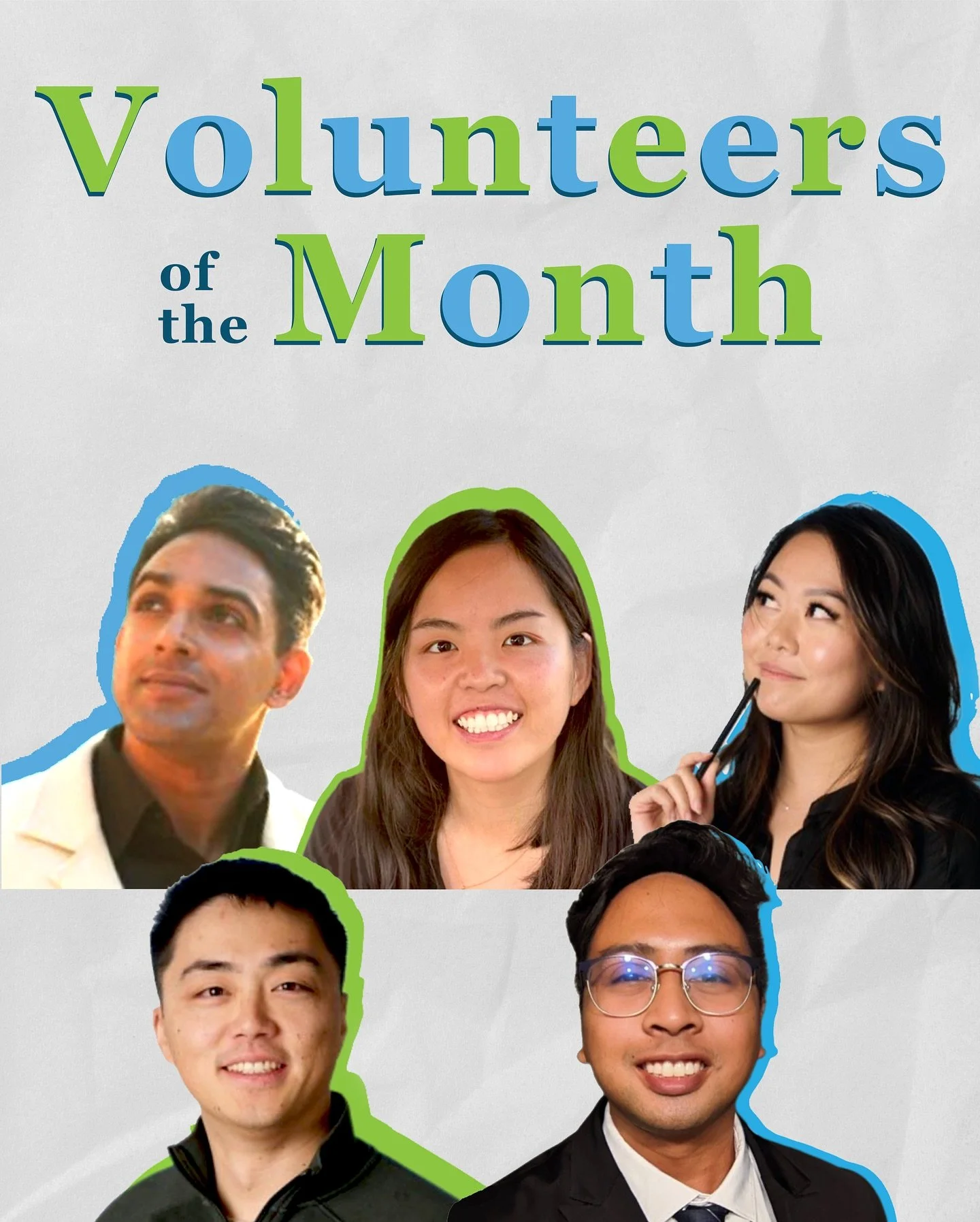 July has 5 great Volunteers of the Month! Thank you, Sharon Lan (@_sharonhlan ), Rehan Vaid (@rehavio ), Howard Liu (@howardl2 ), Amy Lin (@amy.yayme ), and Anthony de Vera (@antxdev ) for your contribution to our team and community. Curious to know