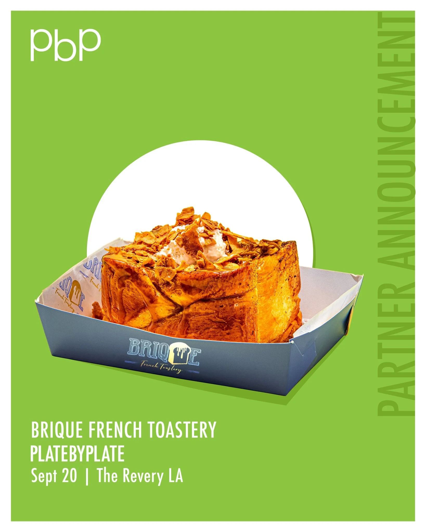 We’re thrilled to welcome Brique French Toastery to this year’s Plate by Plate annual tasting benefit! Known for transforming the cheat-day favorite into a refined indulgence, Brique’s signature Original Brique is a showstopper: han