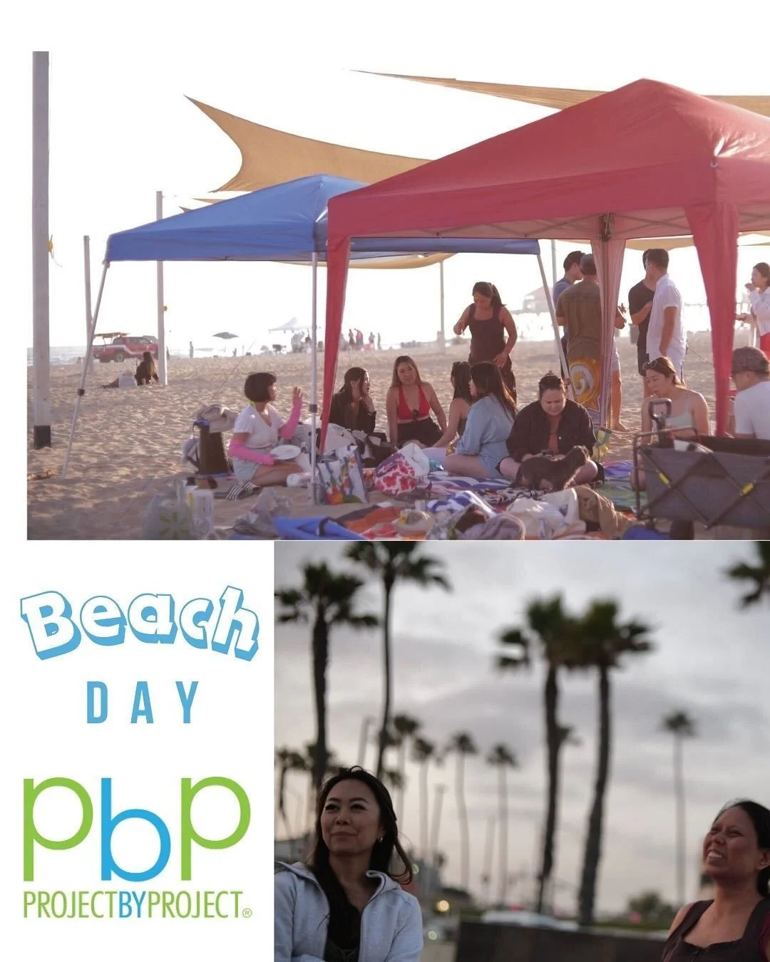 According to The Beach Boys, “Catch a wave and you’re sitting on top of the world.” And that’s just what we did! It was all fun in the sun at Huntington Beach for us PbP LA folk. There’s nothing like food, frisbees, and