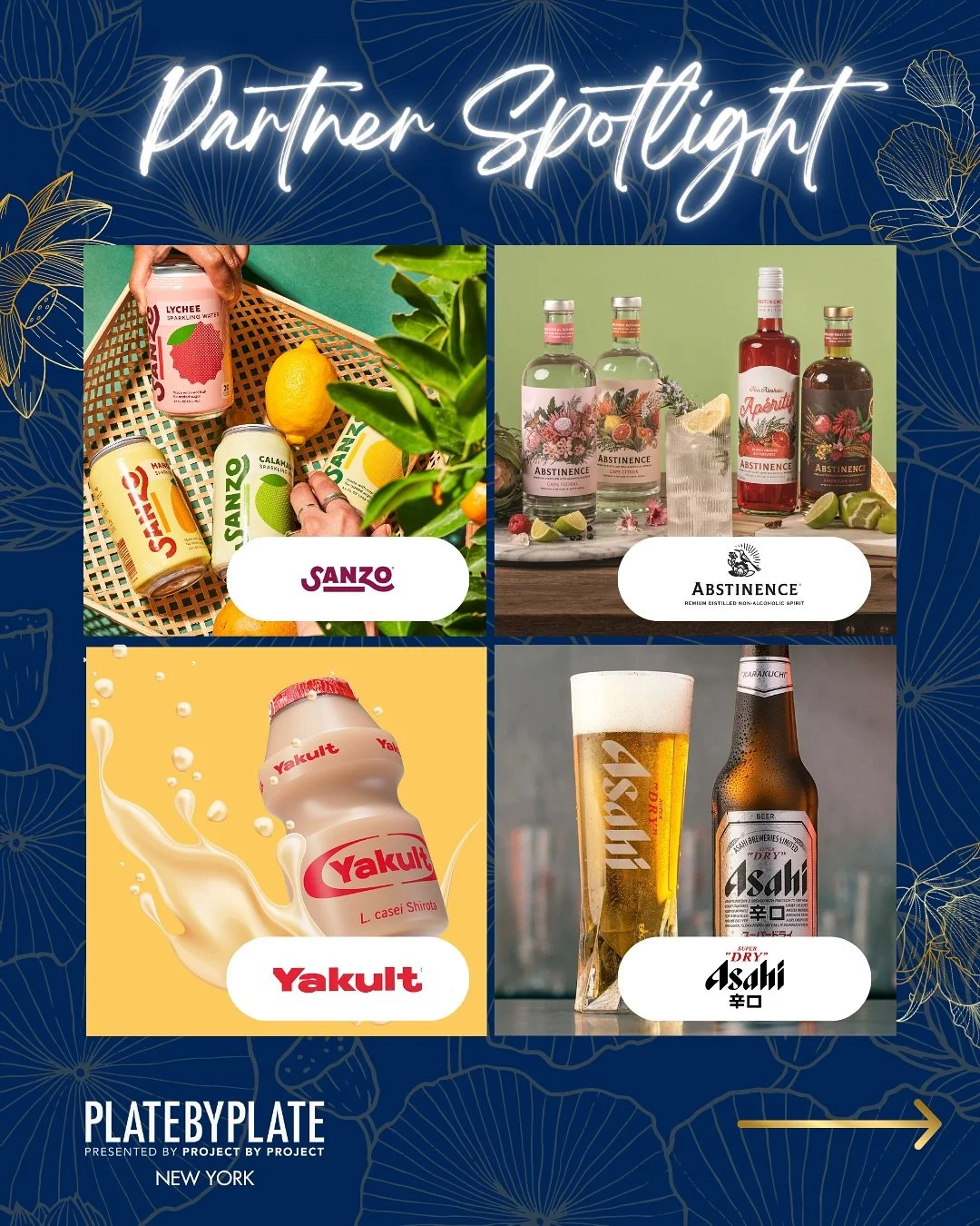 🍹 Sip Spotlight 🍹
We’re only one month away from Plate by Plate, so here’s another round of drinks on us to keep your glasses full (and your taste buds happy): 
🍸 Abstinence Spirits @abstinence_spirits - Sophisticated, botanical