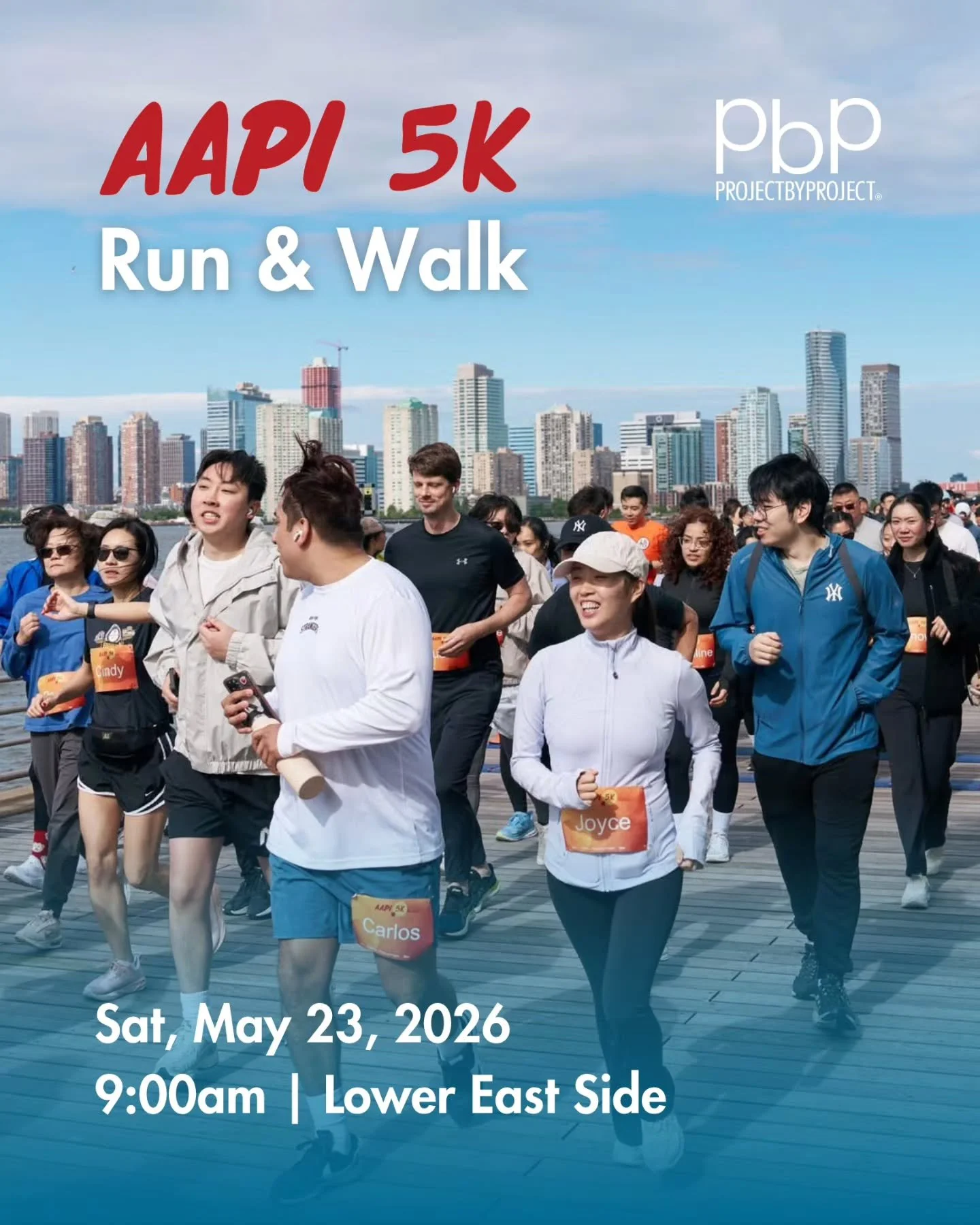 Run. Walk. Celebrate. 🏃

Join Team PbP at the @aapi5k on Saturday, May 23 at 9AM at the Lower East Side as we celebrate #AAPIHM together. Whether you&rsquo;re running your fastest mile or walking with friends, every step is a celebration of our stor
