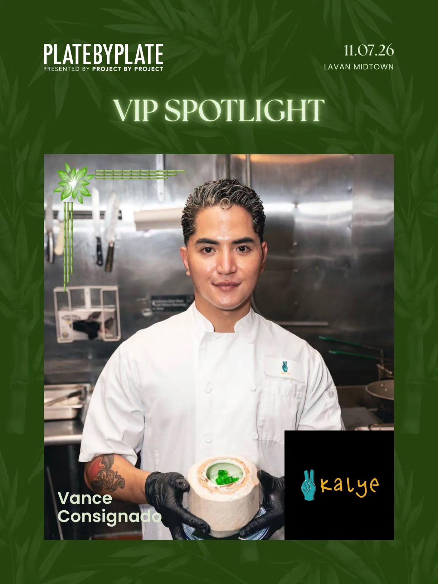 Filipino heritage, reimagined through the chef&rsquo;s lens. 🇵🇭

Introducing Chef Vance Consignado of @kalye.nyc, whose approach to cooking is rooted in the Filipino food he grew up with and shaped by years of experience in professional kitchens. F