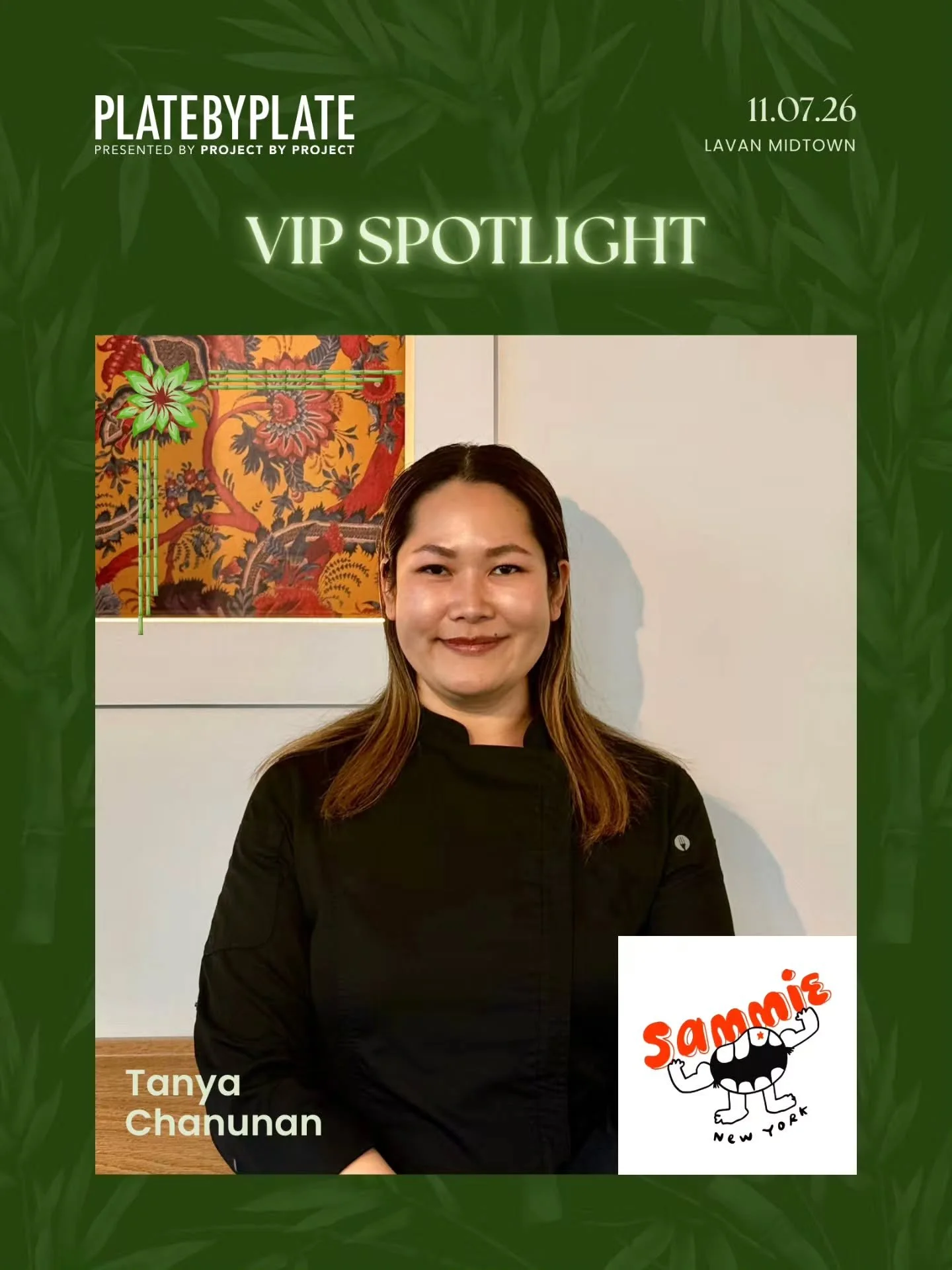 Thai flavors, New York attitude. 🌶️✨

Meet Chef Tanya Chanunan of @sammienewyork, where the vibrant flavors of Thai cuisine meet the fast pace of New York City. Inspired by Thailand&rsquo;s night markets, Sammie reimagines familiar flavors with slow