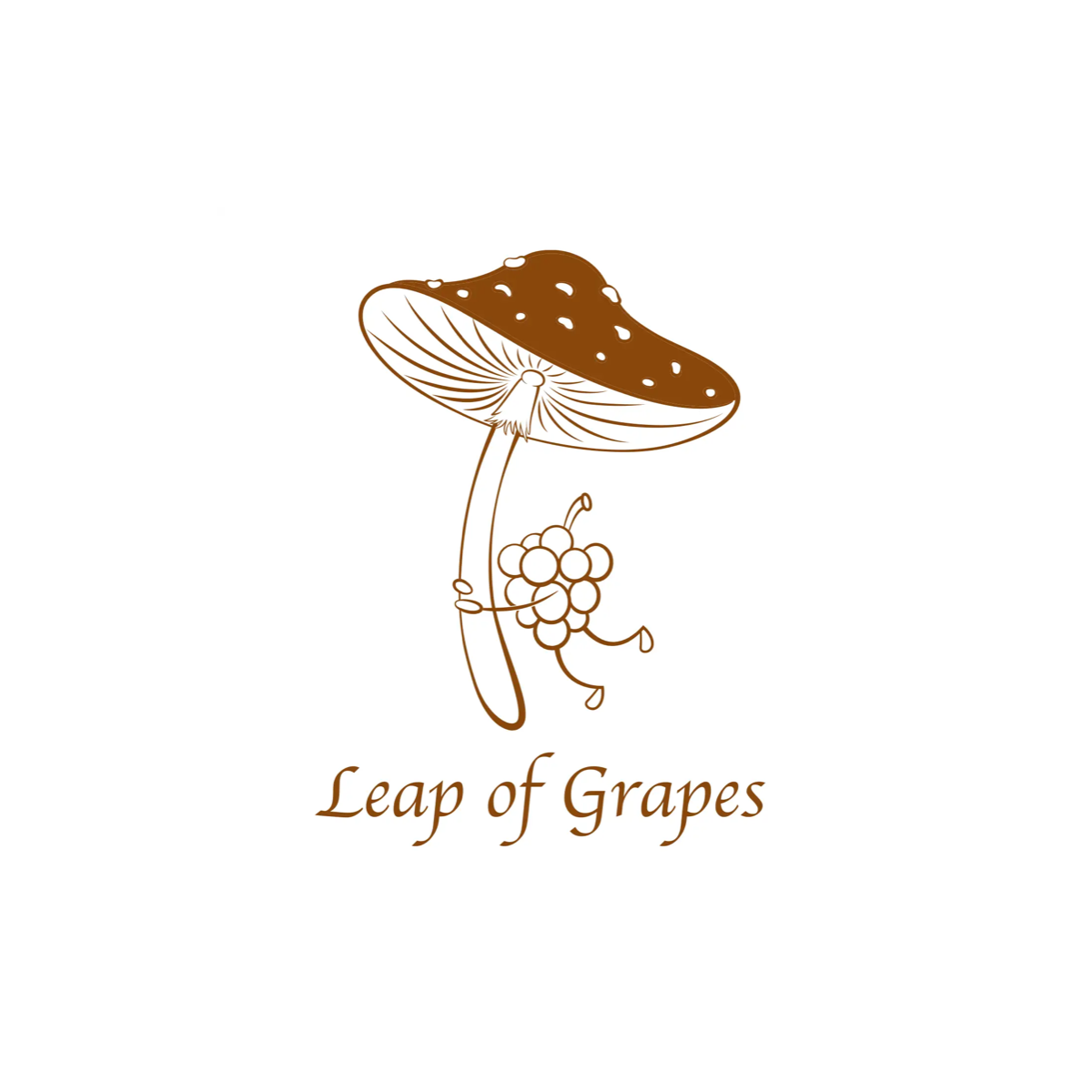 Leap of Grapes logo