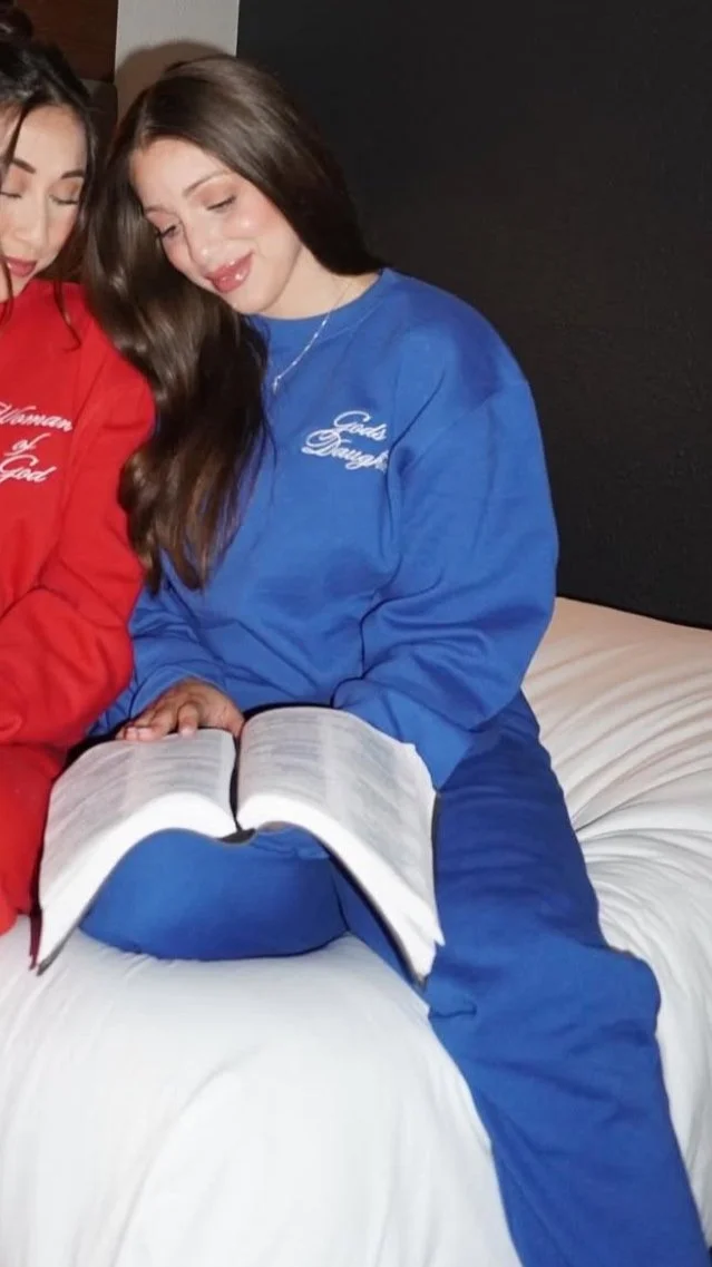 GODS DAUGHTER SWEAT PANTS ROYAL BLUE (Copy)