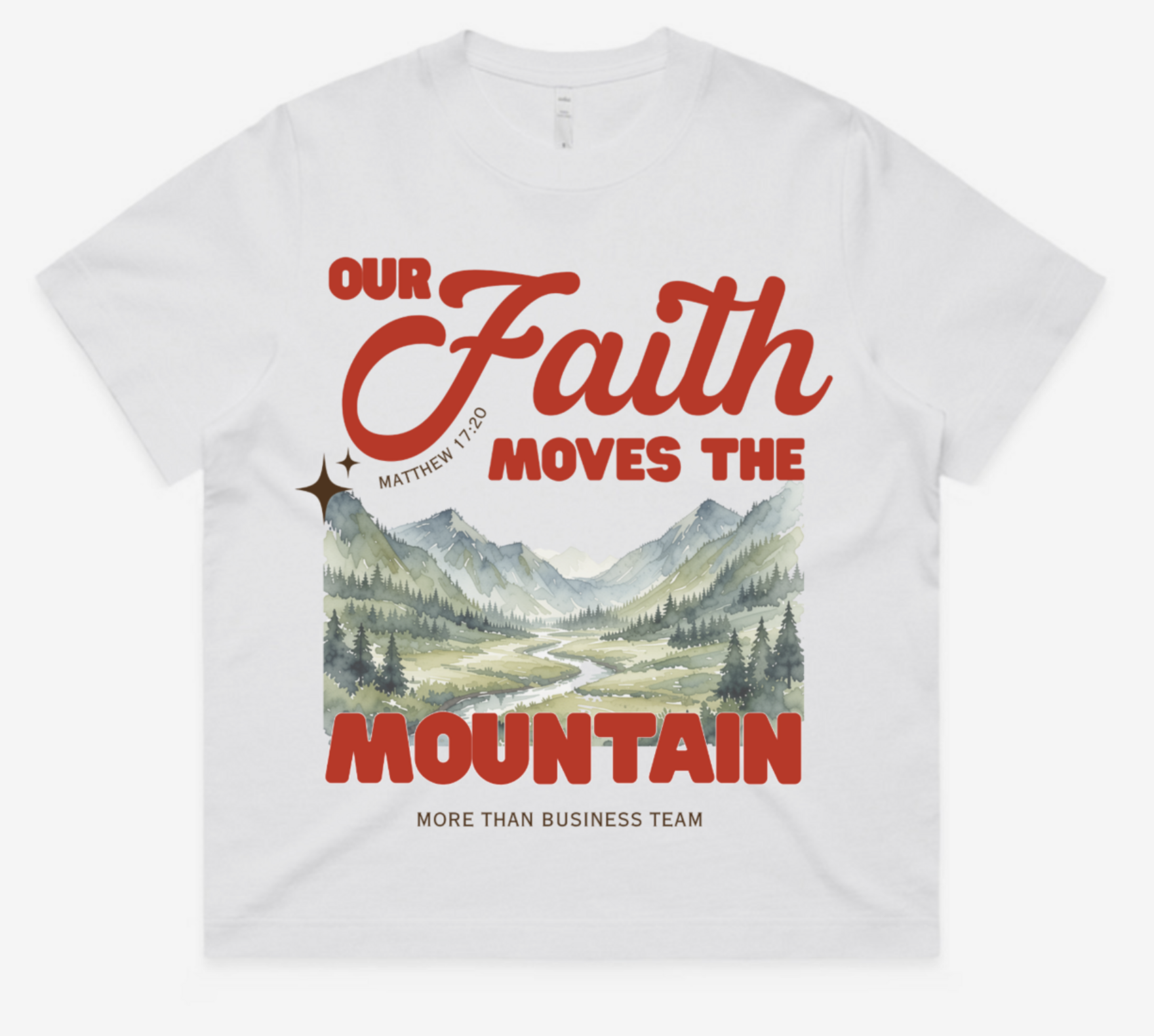 Built on Faith TEAM SHIRTS