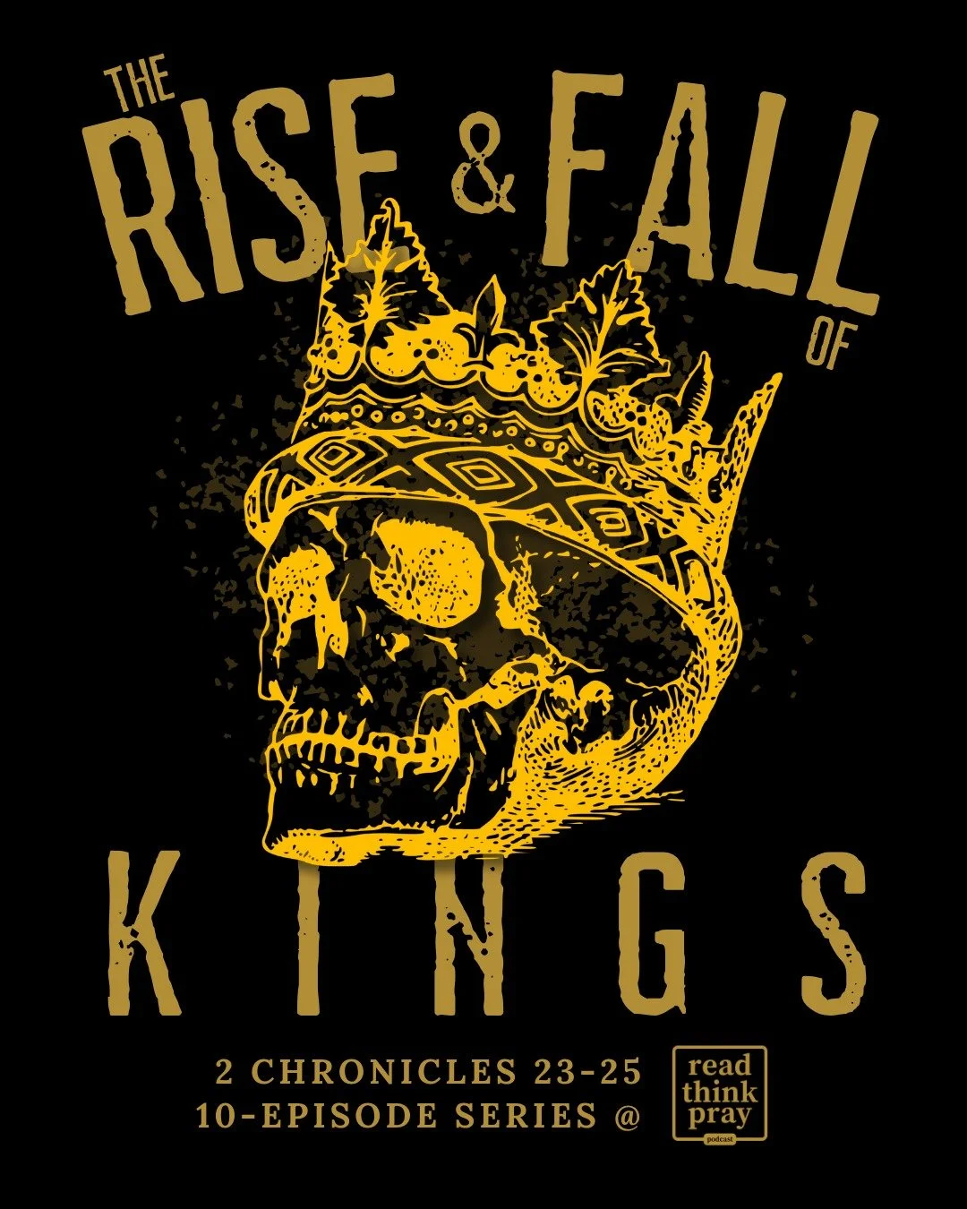 New series starting tomorrow! The Rise and Fall of Kings. We're going to read, think, and pray through the 3 stories of King Joash, Amaziah, and Uzziah from 2 Chronicles 24-26. Plus, a wrap-up episode on Isaiah. And I got it all listed out, so you ca