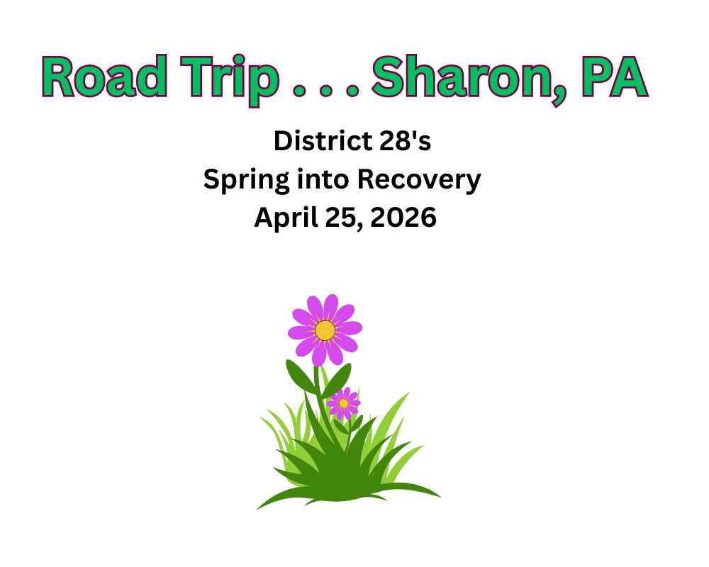 District 28 Spring into Recovery