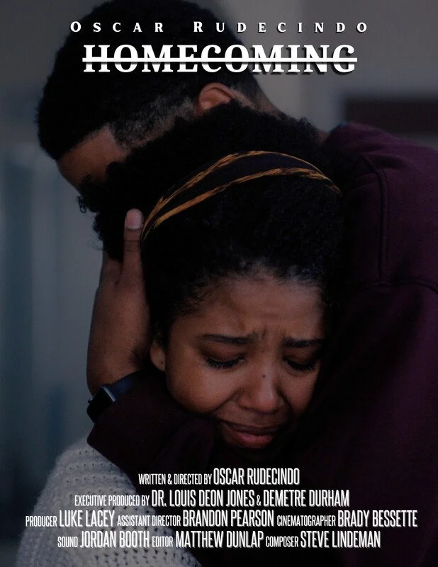 Homecoming
Oscar®-Qualifying Live-Action Short Film

Homecoming is a deeply moving portrait of truth, identity, and the cost of being seen. The film follows a young man who returns home changed—no longer willing or able to hide who he is. As he comes