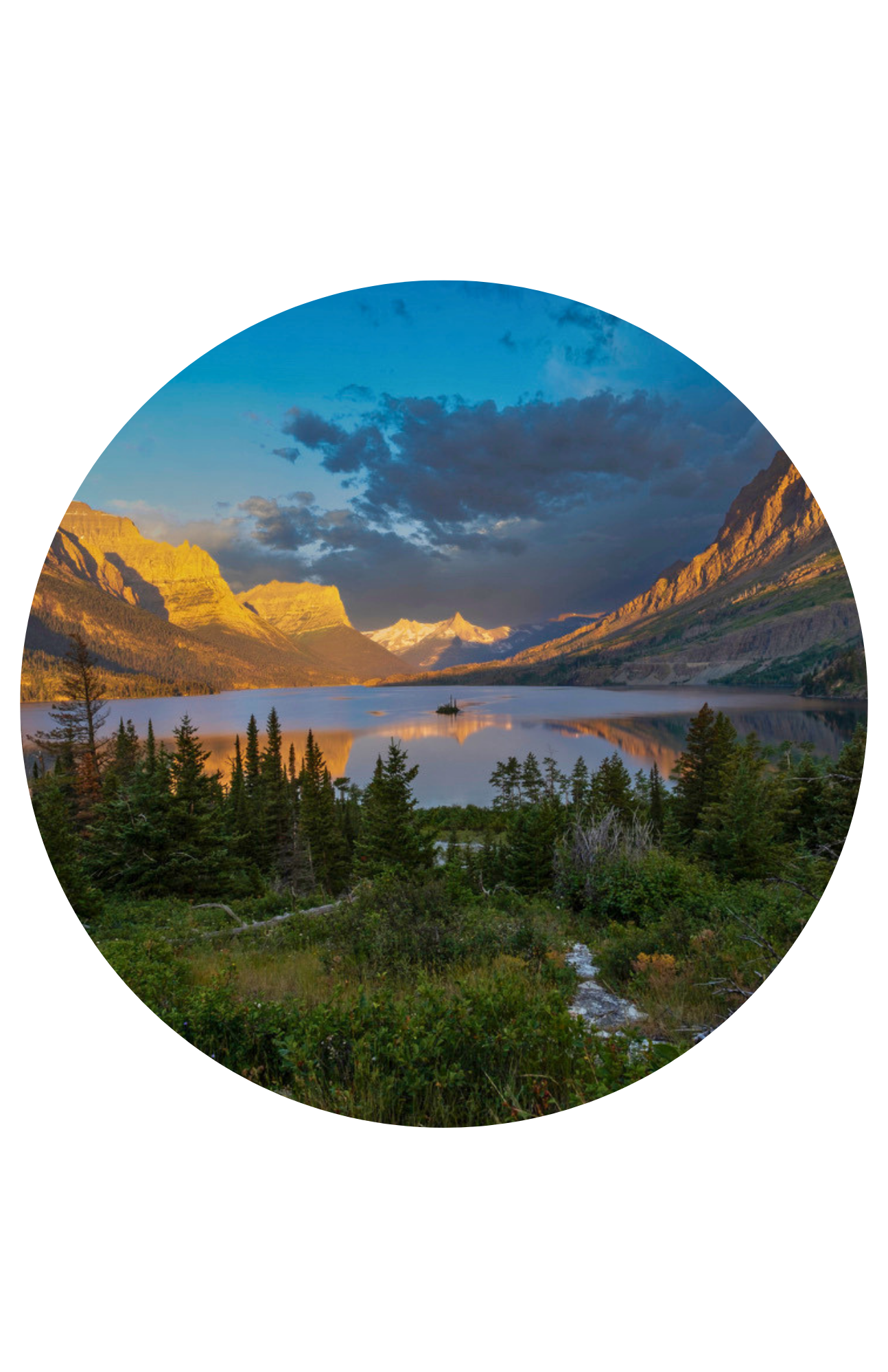 Wild Goose Island, Lake Mary. #349