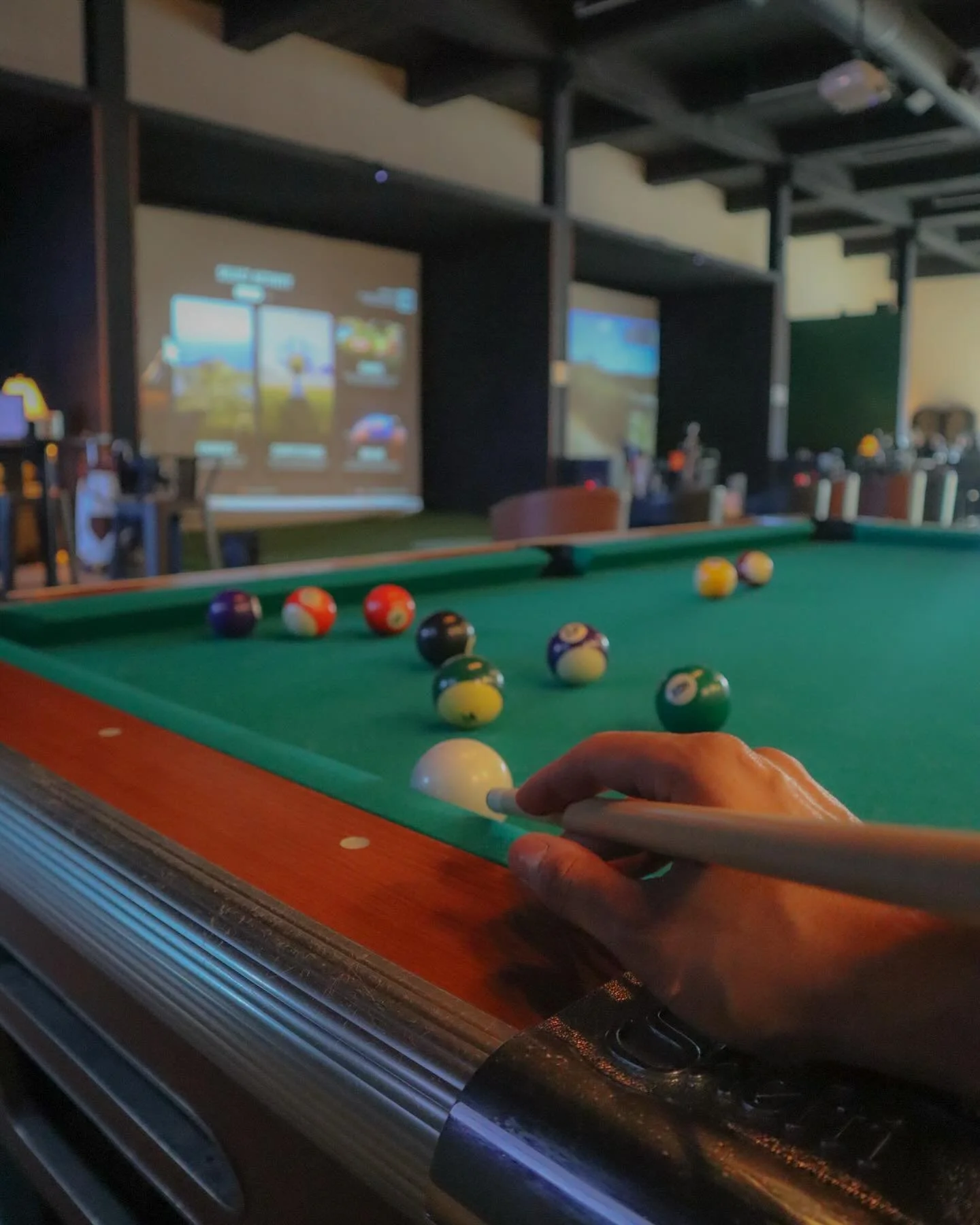 Pool or golf? You don&rsquo;t have to decide here 🎱⛳️

Your game. Your lounge. Your spot in downtown Temple.

#golfsimulator #indoorgolf #golﬂife #golfstagram #golfswing #centraltexas #texasbusiness #shoplocaltx #templetx #smallbiz
