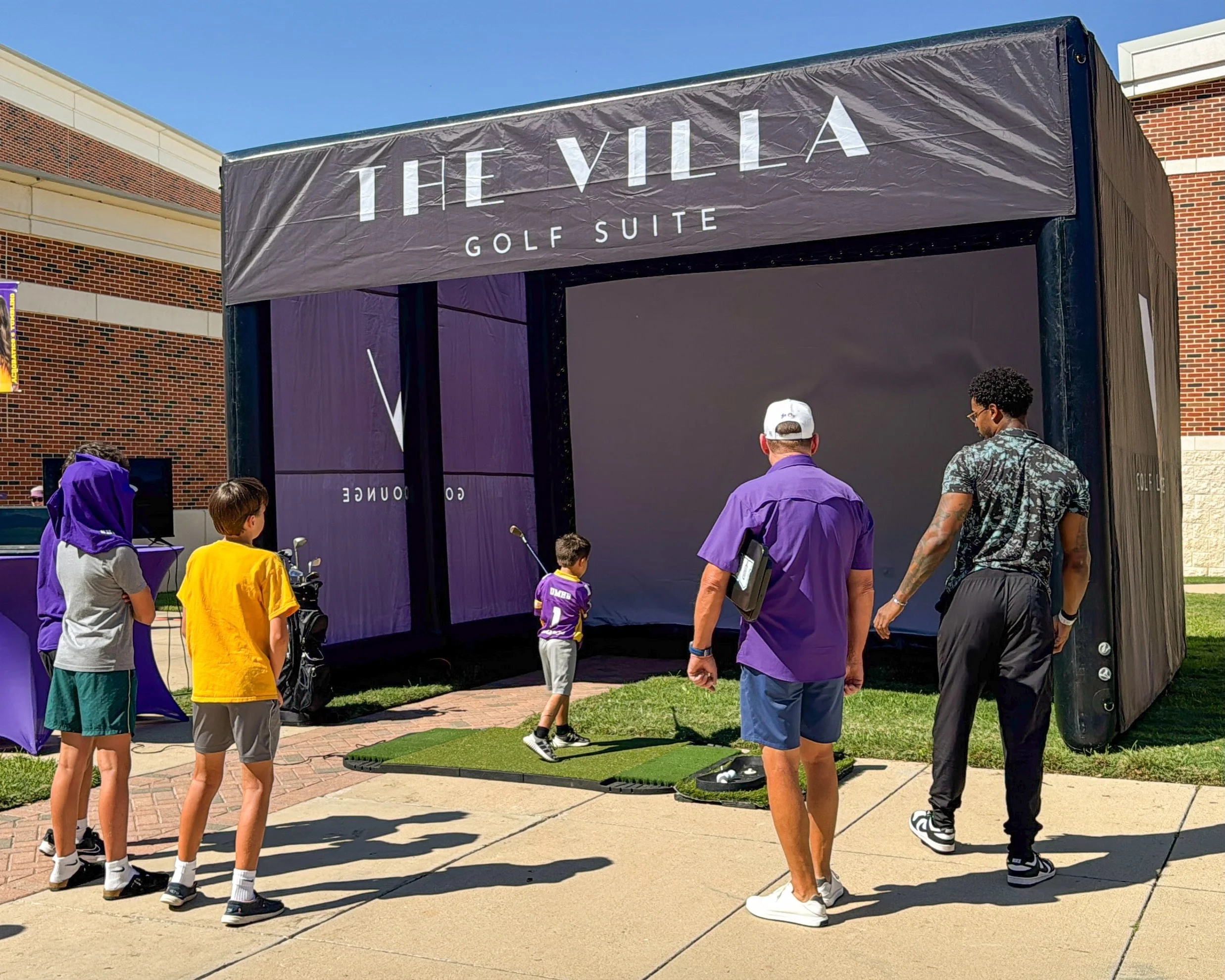 We are so happy to have been a part of UMHB&rsquo;s Homecoming carnival and bring golf to so many fellow alumni and their families! #gocru #umhbalumni