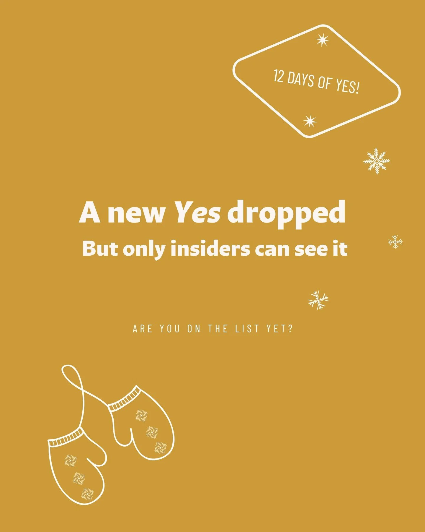 Another day, 𝑨𝑵𝑶𝑻𝑯𝑬𝑹 𝒀𝑬𝑺!
A gift to keep the moments you&rsquo;ll never forget...
Curious what today&rsquo;s surprise might be?
Click the link in bio, join the Yes List,
and add this magic to your wishlist. 💖
ㅤ
A Yes appears in your inbox 