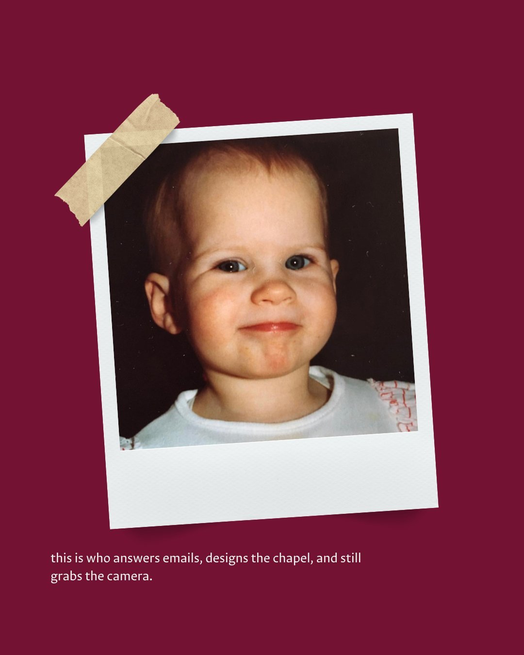 We were all kids once.
And somehow&hellip; we ended up here.
ㅤ
Building arches in driveways.
Learning songs for aisle walks.
Designing florals at midnight.
Writing ceremonies that actually sound like you.
Pouring the drinks and pressing record so the