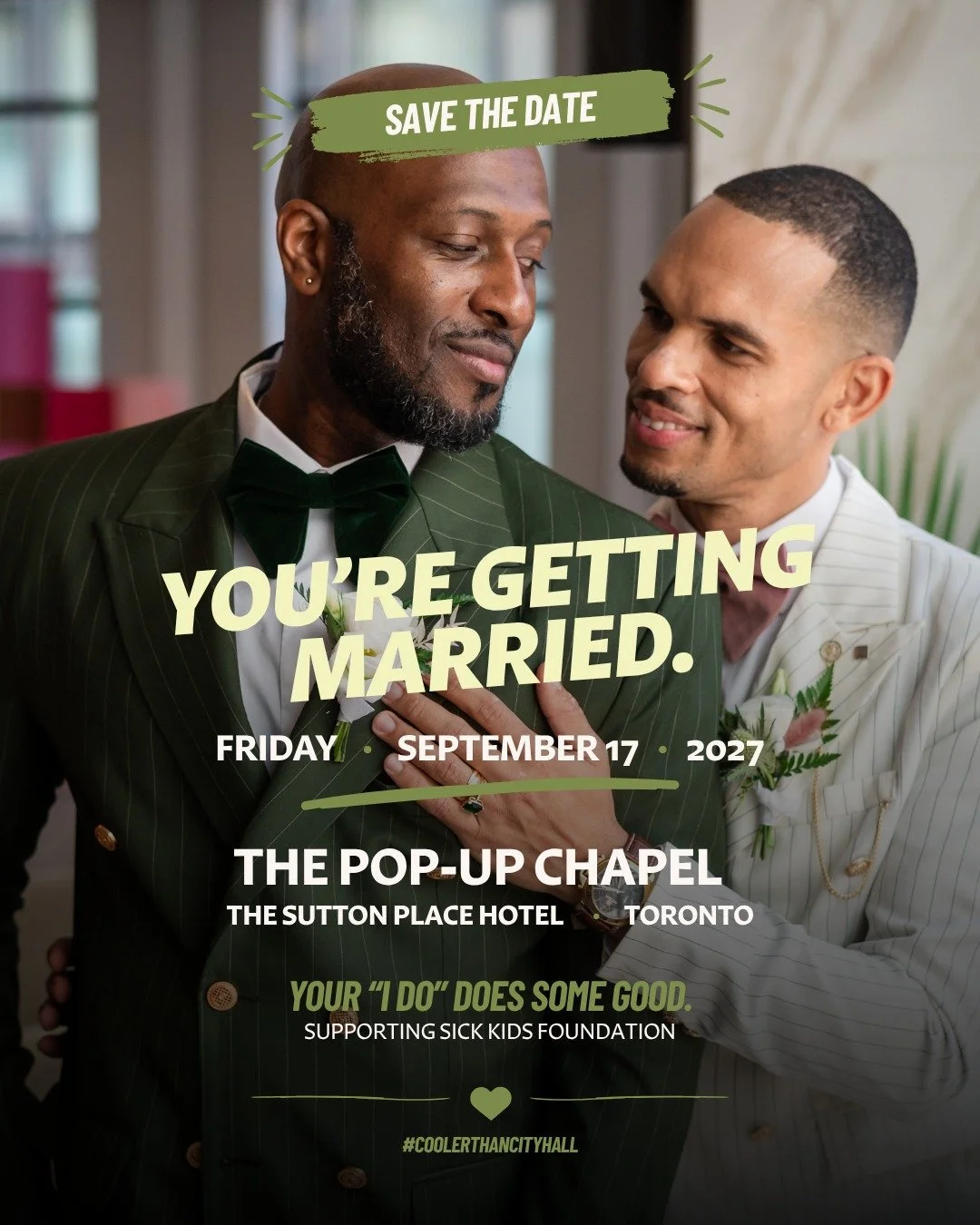 ✨ 2027, let&rsquo;s do this.
ㅤ
Our 2027 chapel dates are officially LIVE! 💍
ㅤ
Pick your date. Pick your people. Say &ldquo;I do.&rdquo; We&rsquo;ll take care of the rest.
ㅤ
📍 Toronto + more locations coming soon
📅 See all available dates: popupcha