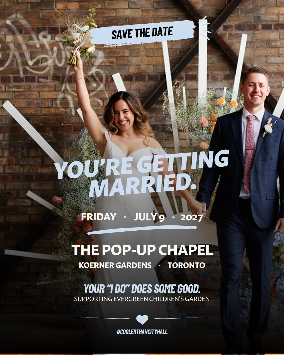 ✨ 2027, let&rsquo;s do this.
ㅤ
Our 2027 chapel dates are officially LIVE! 💍
ㅤ
Pick your date. Pick your people. Say &ldquo;I do.&rdquo; We&rsquo;ll take care of the rest.
ㅤ
📍 Toronto + more locations coming soon
📅 See all available dates: popupcha