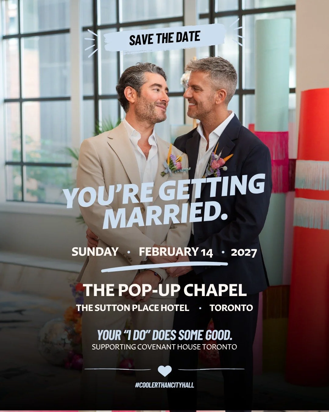 ✨ 2027, let&rsquo;s do this.
ㅤ
Our 2027 chapel dates are officially LIVE! 💍
ㅤ
Pick your date. Pick your people. Say &ldquo;I do.&rdquo; We&rsquo;ll take care of the rest.
ㅤ
📍 Toronto + more locations coming soon
📅 See all available dates: popupcha