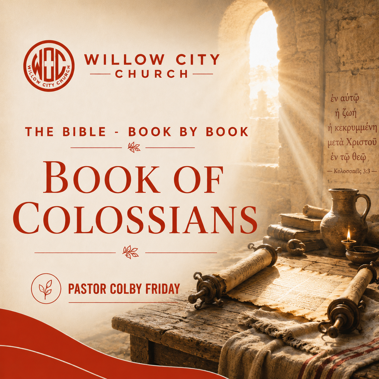 Book 51: Colossians (Mar 1, 2026)