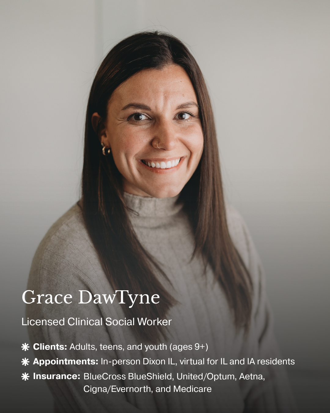 Smiling Photo of Grace DawTyne, LCSW