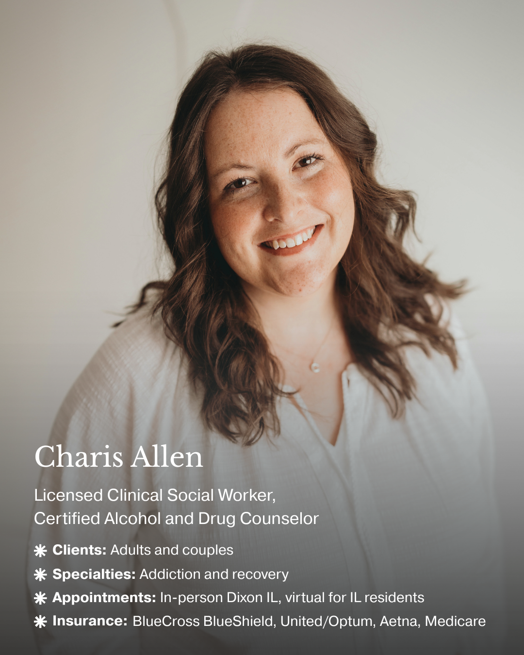 Charis Allen, LCSW, CADC
