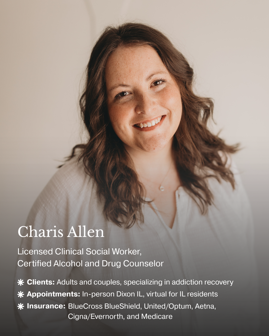 Headshot of Charis Allen, LCSW, CDAC