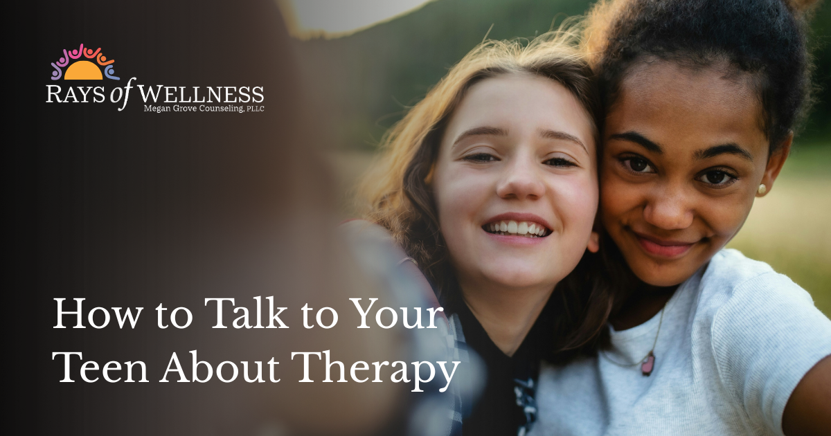 Header image How to talk to your teen about therapy