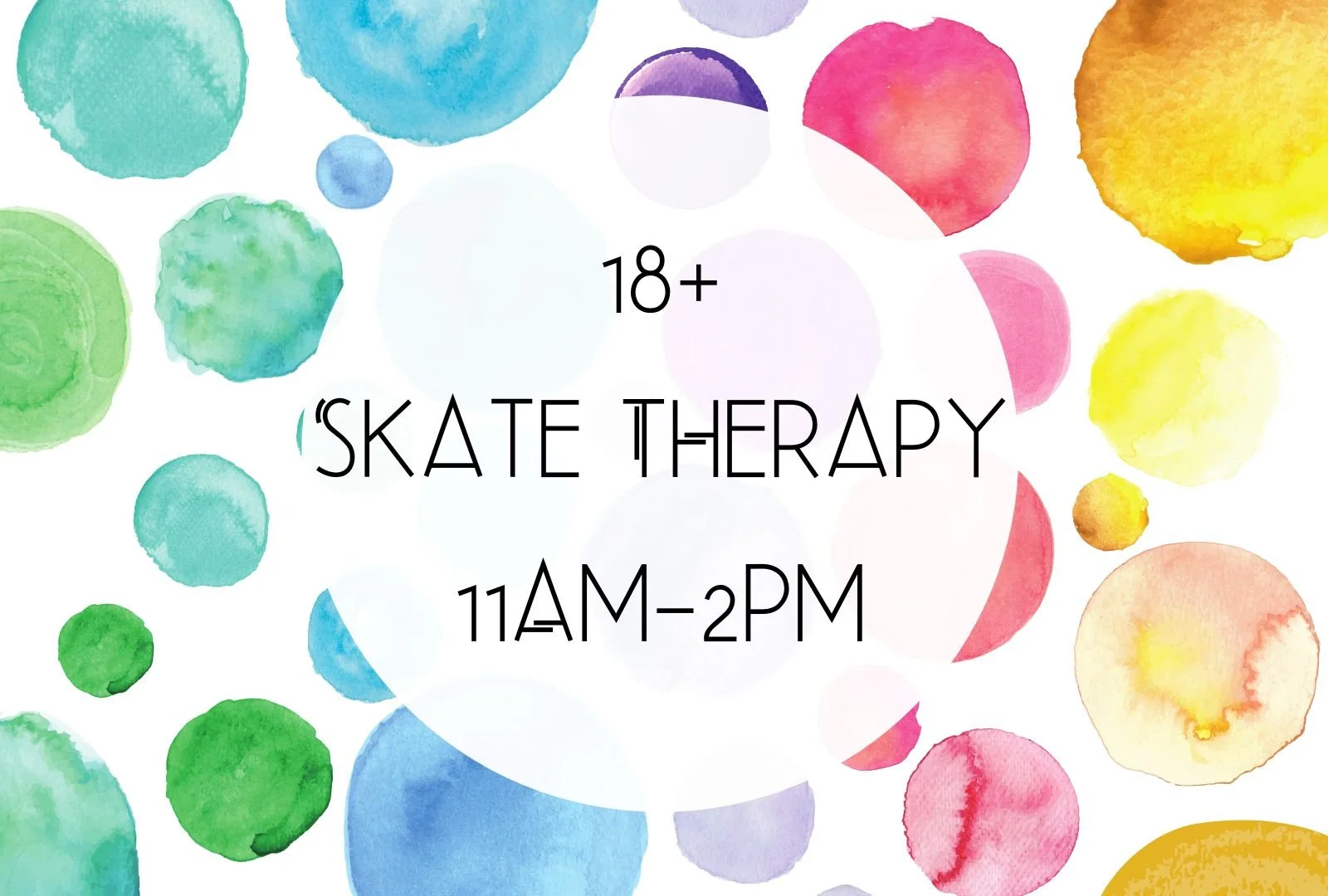 Skate Therapy (18+)