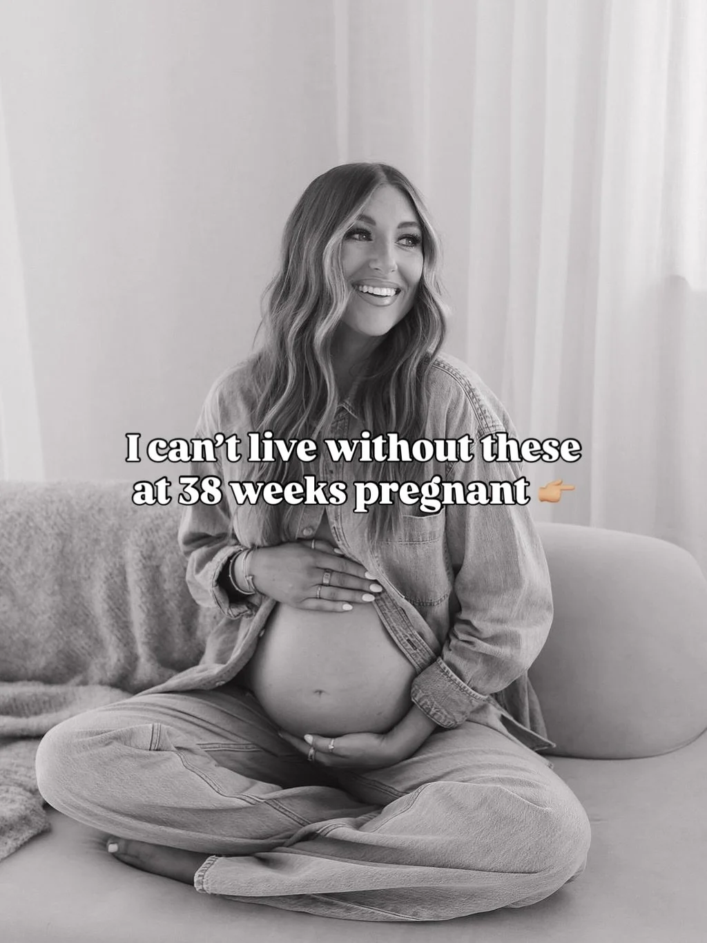 Things I can’t live without 38 weeks pregnant π€°πΌππΌ Comment SHOP below & I’ll DM you the full roundup! 
https://liketk.it/5sJM9