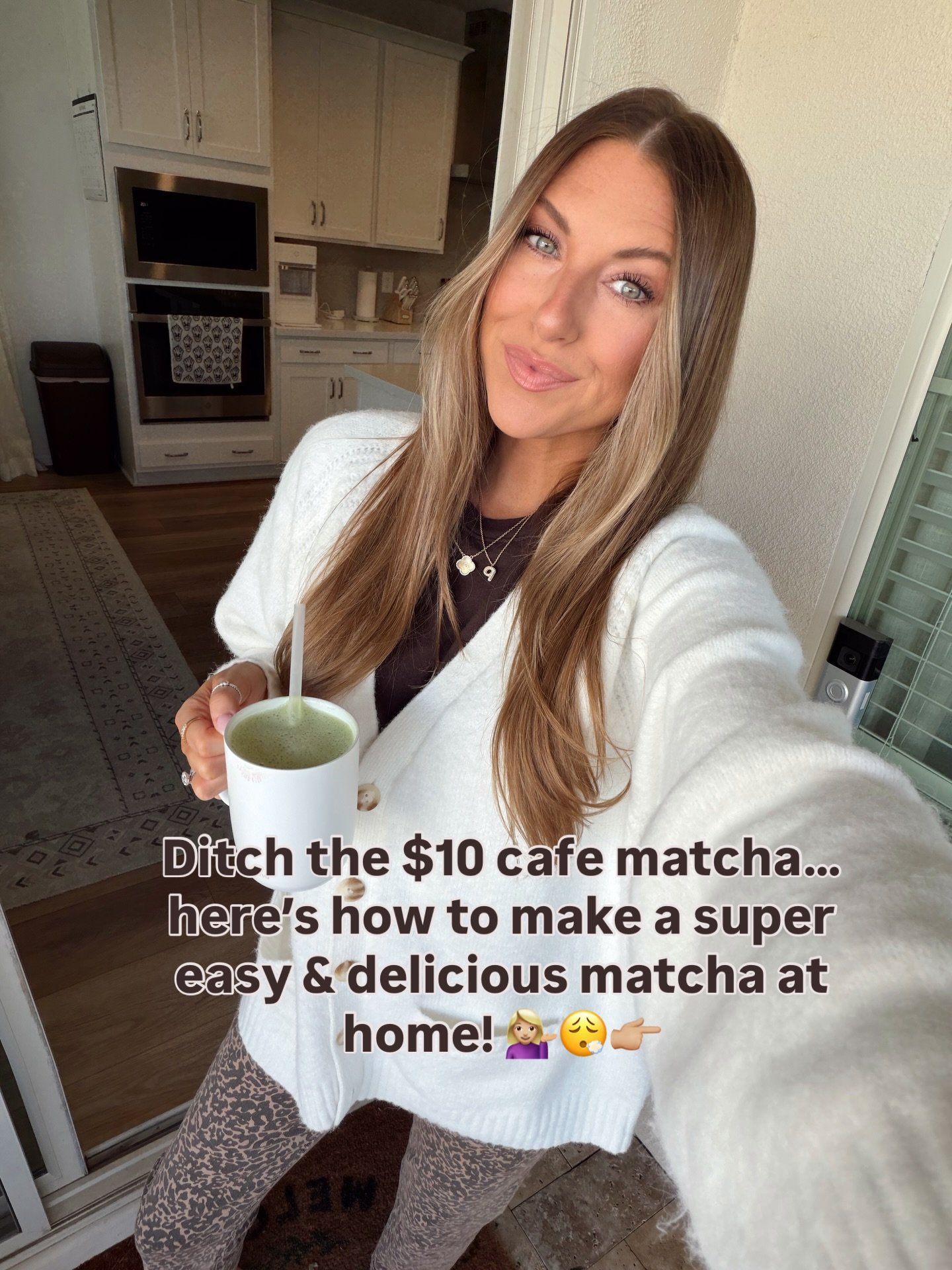 How to make the best matcha at home 💁🏼&zwj;♀️💚 The amount of money I&rsquo;ve saved not going to coffee shops the last few years has got to be SO MUCH. 😅 Save this &amp; comment SHOP below &amp; I&rsquo;ll send ya everything I used to make it! 🫶