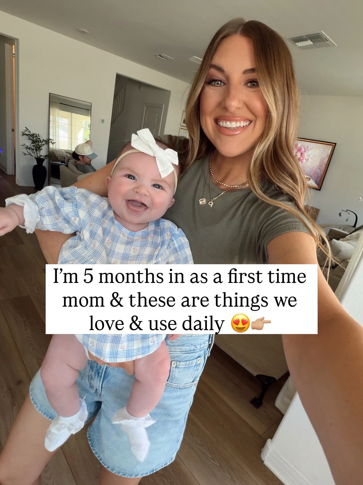 Baby must-haves 👶🏼👉🏼 Comment SHOP below &amp; I&rsquo;ll send you the full roundup! I&rsquo;m officially 5 months in as a first time mom &amp; these are things we love &amp; use daily! 

https://liketk.it/655Ew