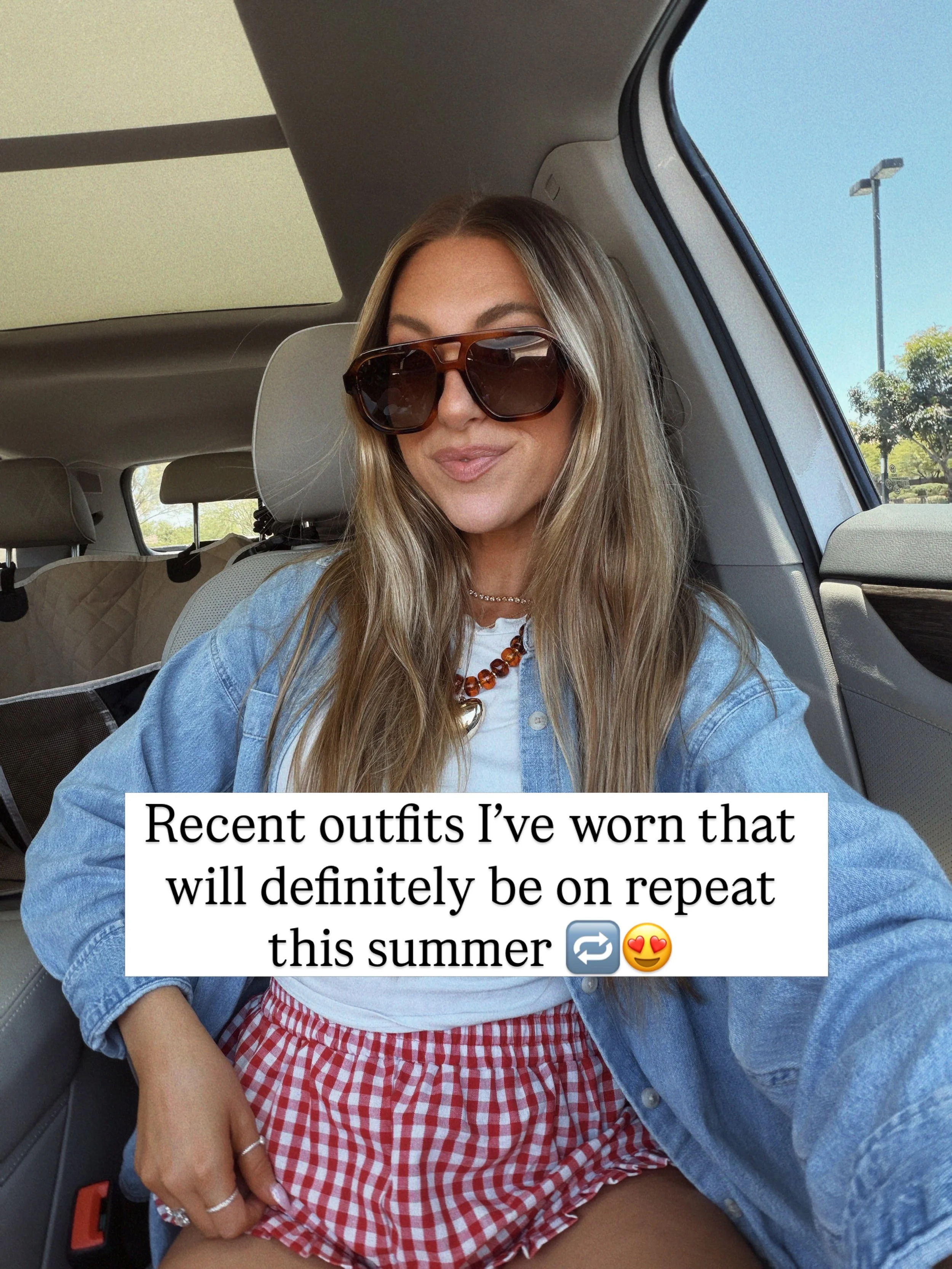 Outfits I&rsquo;m loving 😍👉🏼 Comment SHOP below &amp; I&rsquo;ll DM you the full roundup of summer outfits I&rsquo;ve worn &amp; loved lately! Save for inspo if you&rsquo;re looking for easy and comfy summer outfits ☀️

https://liketk.it/6f9rx