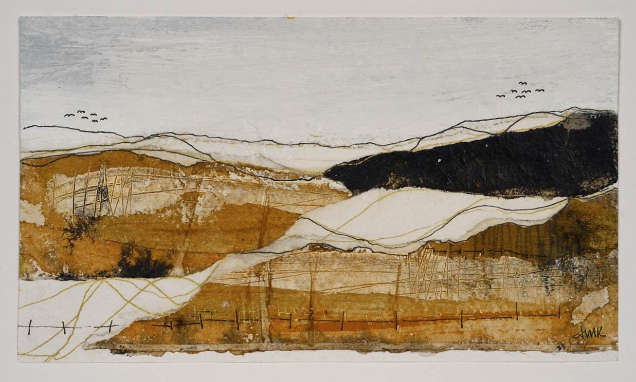 Monoprinting and Collage Landscapes