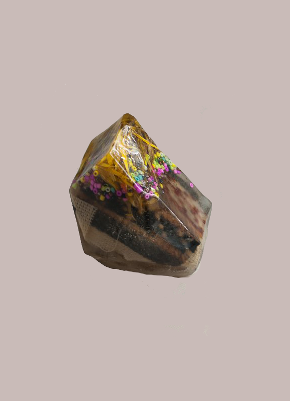 Dad /23 Resin stones to represent the innate nature of time and space during 2022-2025's world crisis.