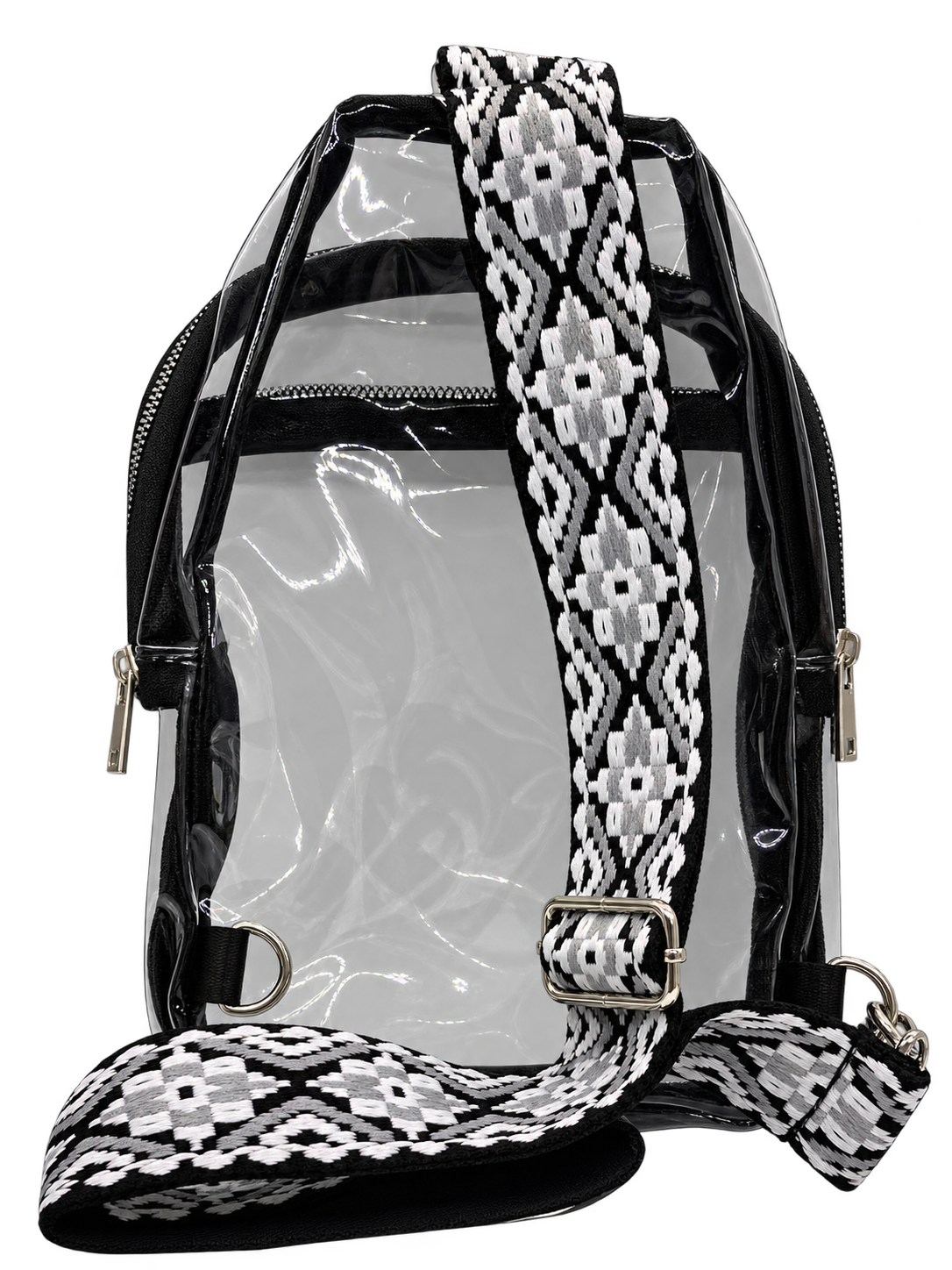 Transparent PVC Sling Bag with Woven Strap.png