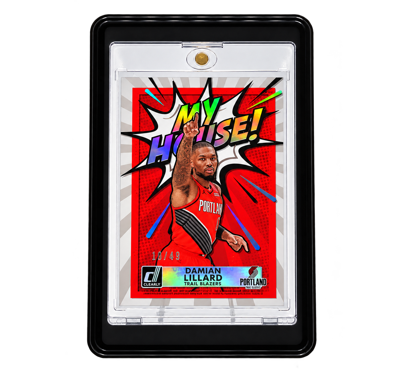 Encased Damian Lillard My House! Card.png