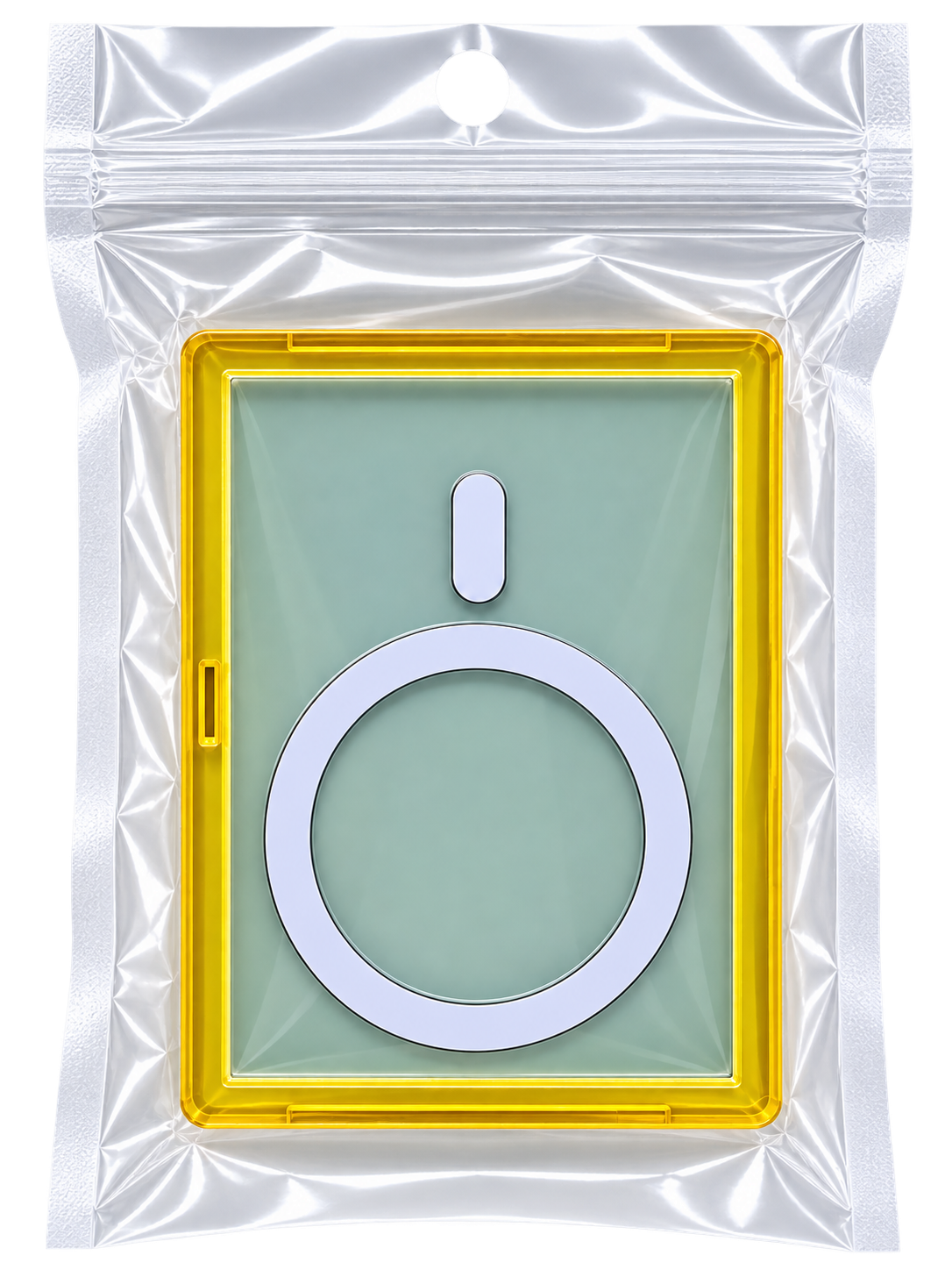 Clear Zip-Lock Bag with Yellow Framed Device.png