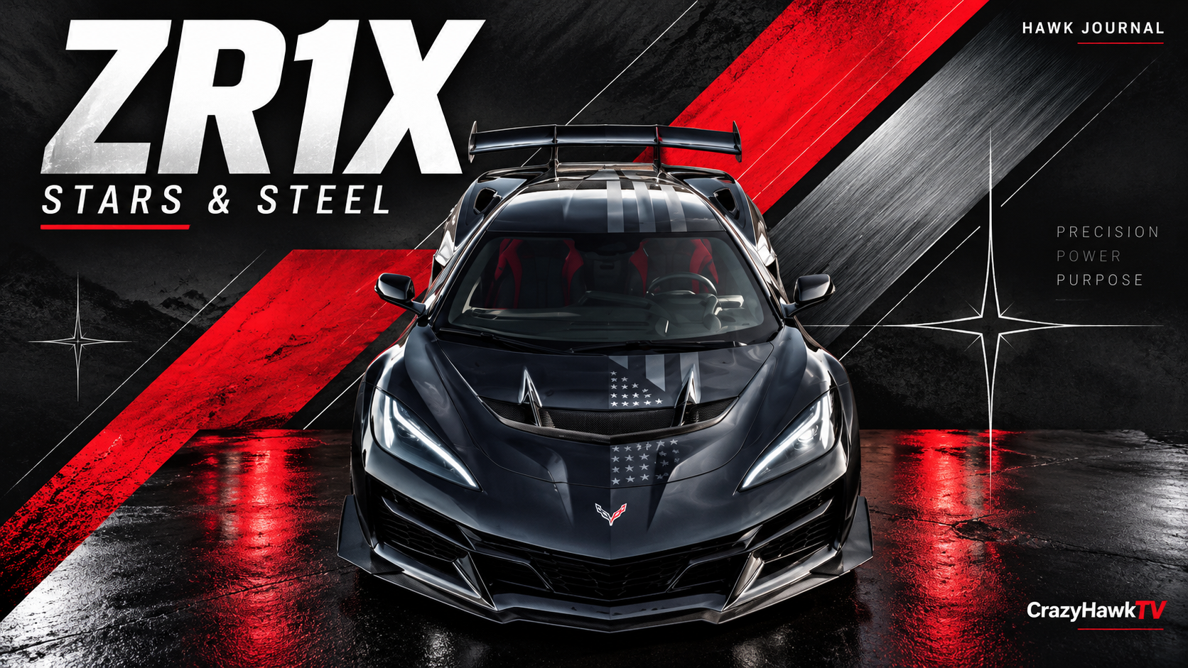 Chevy ZR1X: Stars &amp; Steel, without the usual stripes