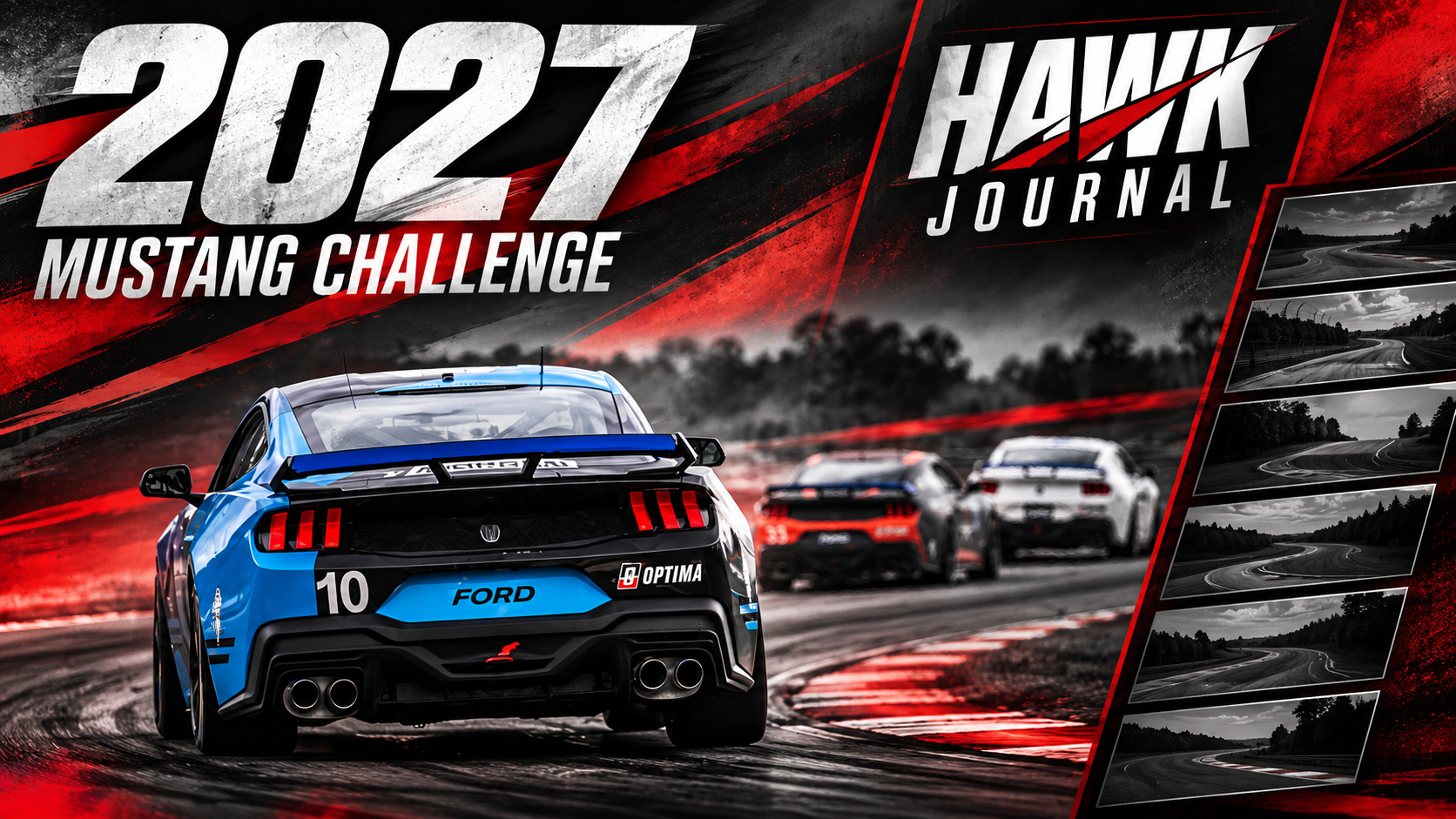 The 2027 Mustang Challenge calendar has a new starting line