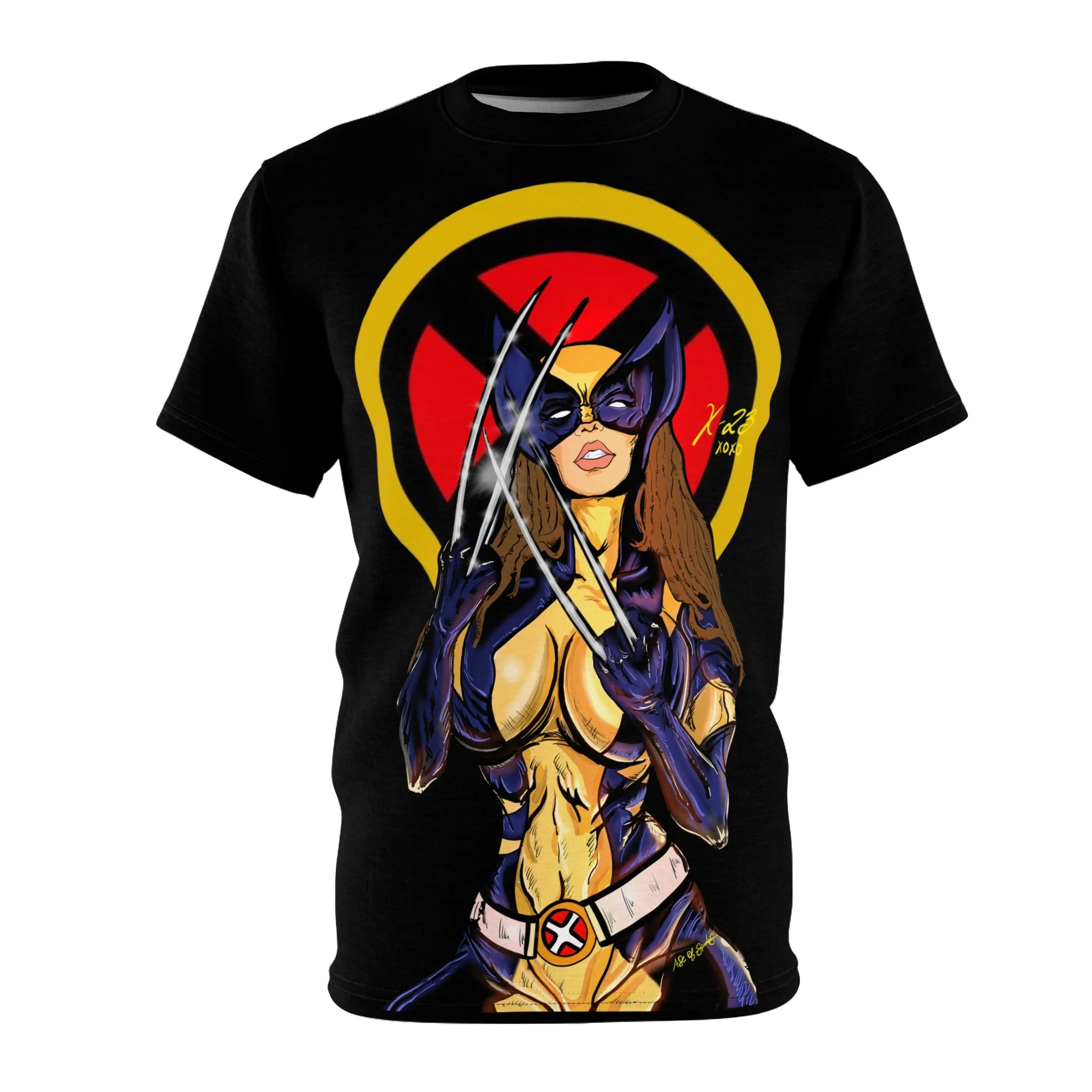 X-23 Unleashed: Marvel's Mutant Power Tee - Strike with Style!