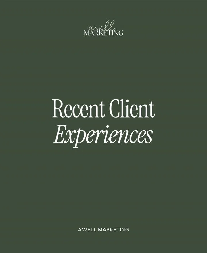 The glowing words from our clients aren&rsquo;t just praise&mdash;they&rsquo;re proof that when you lead with excellence, the results speak for themselves. ✨

At Awell, we believe that &ldquo;done-for-you&rdquo; should mean more than just checking of