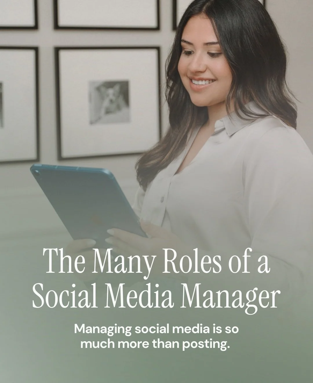 Social media managers wear many hats. 👒 

From strategy and design to AI tools and analytics, they show up in every corner to support individuals, businesses, and communities.

This work is never just one role, it&rsquo;s all of them at once.

#soci