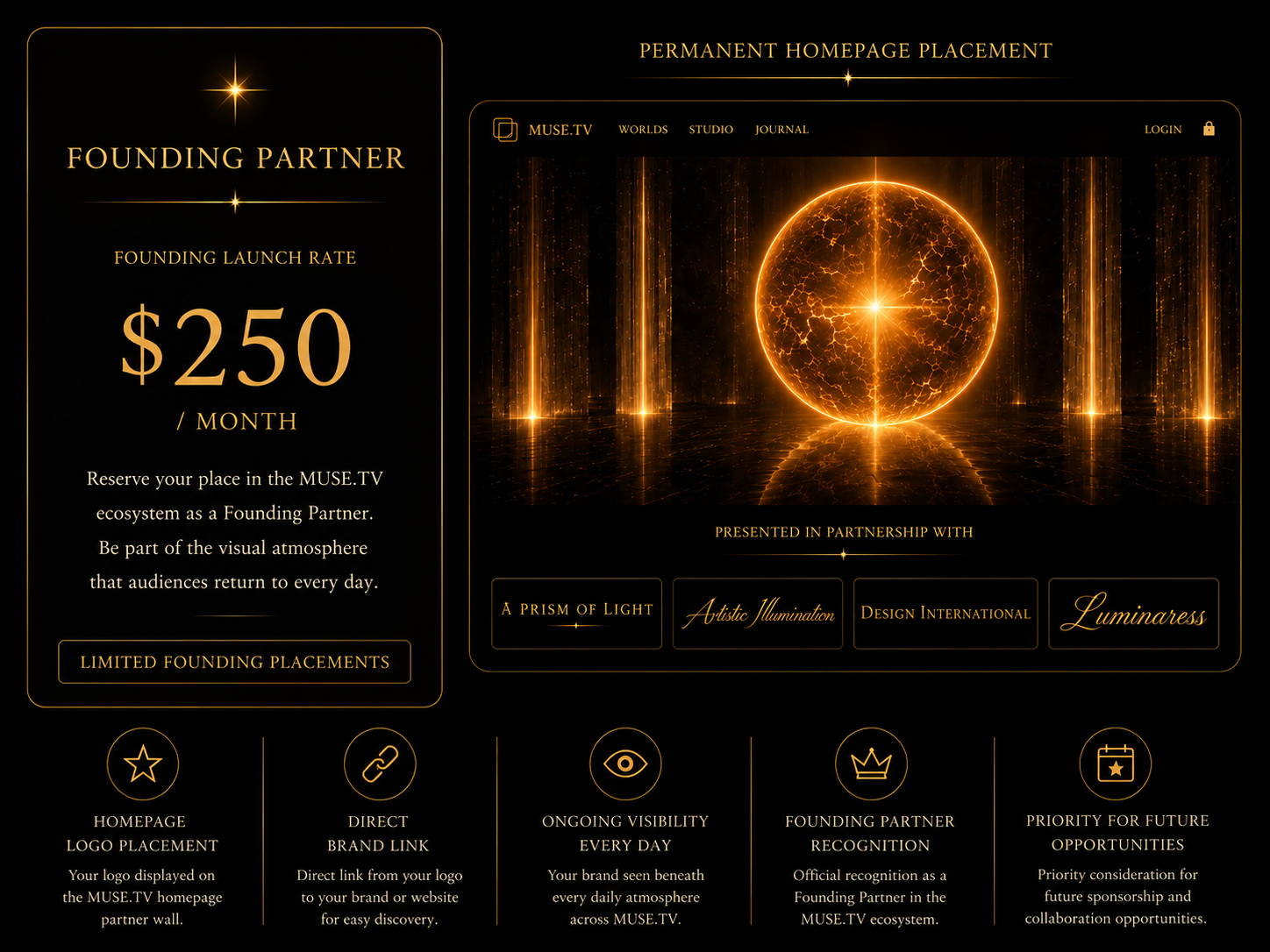 Founding Partner Placement