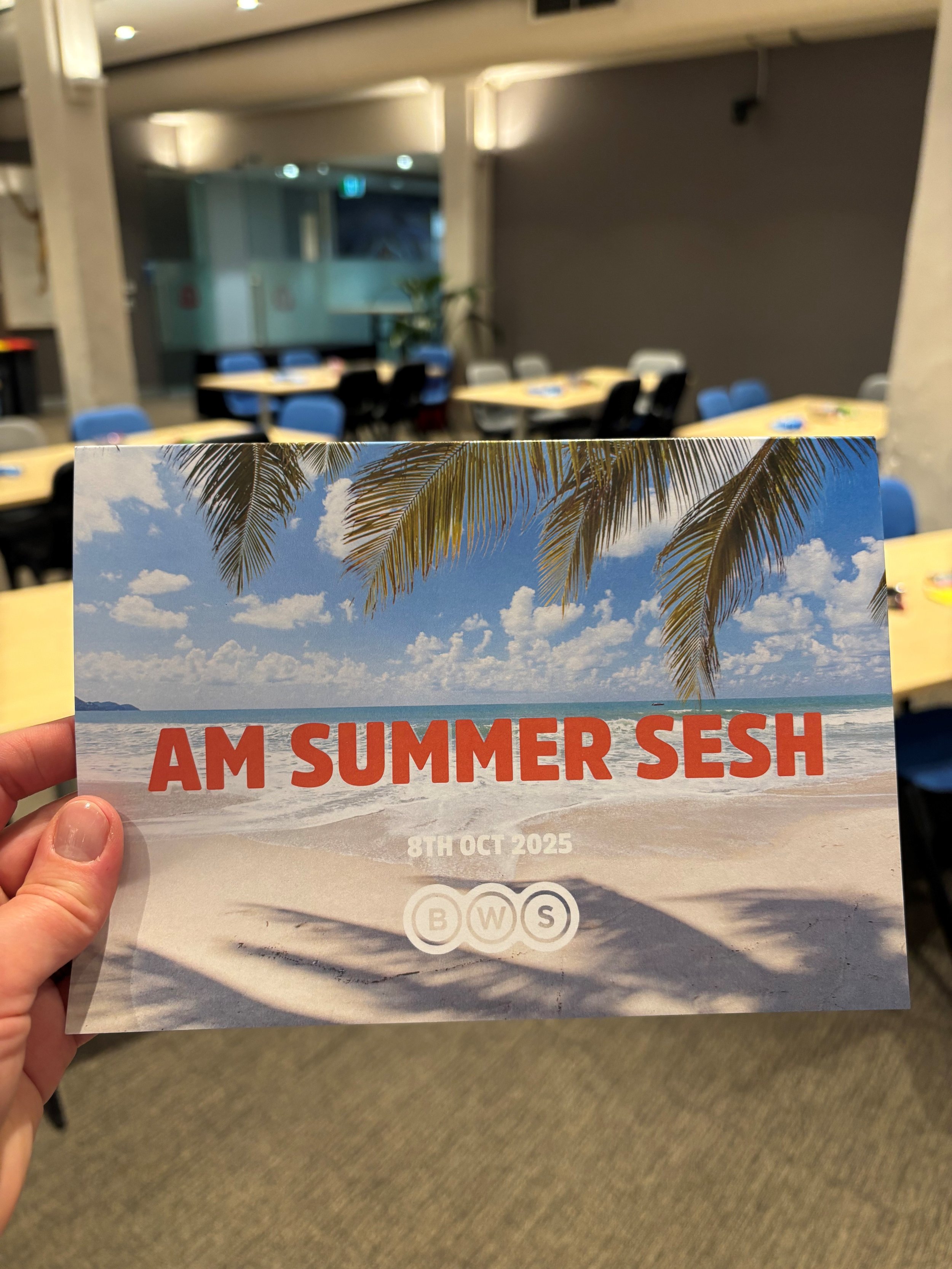 Case study: BWS Area Manager Summer Sesh
