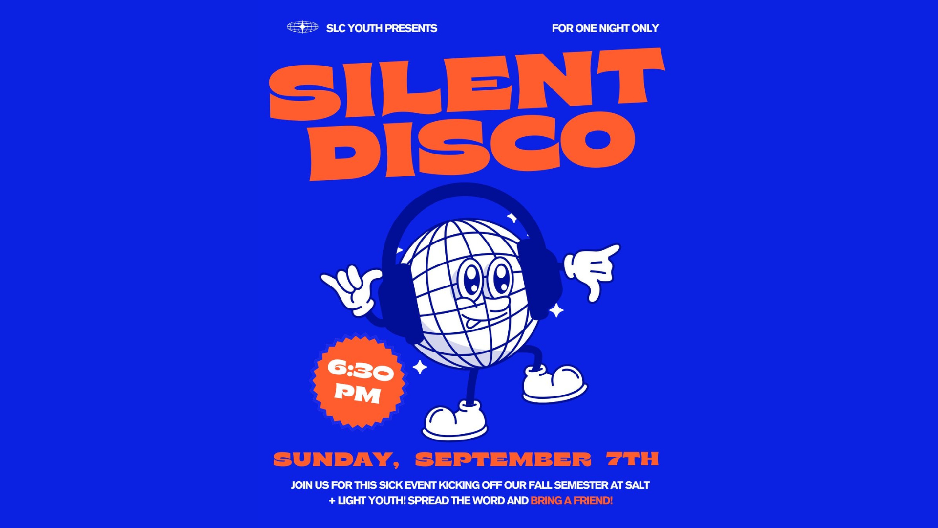 SLC Youth Silent Disco!