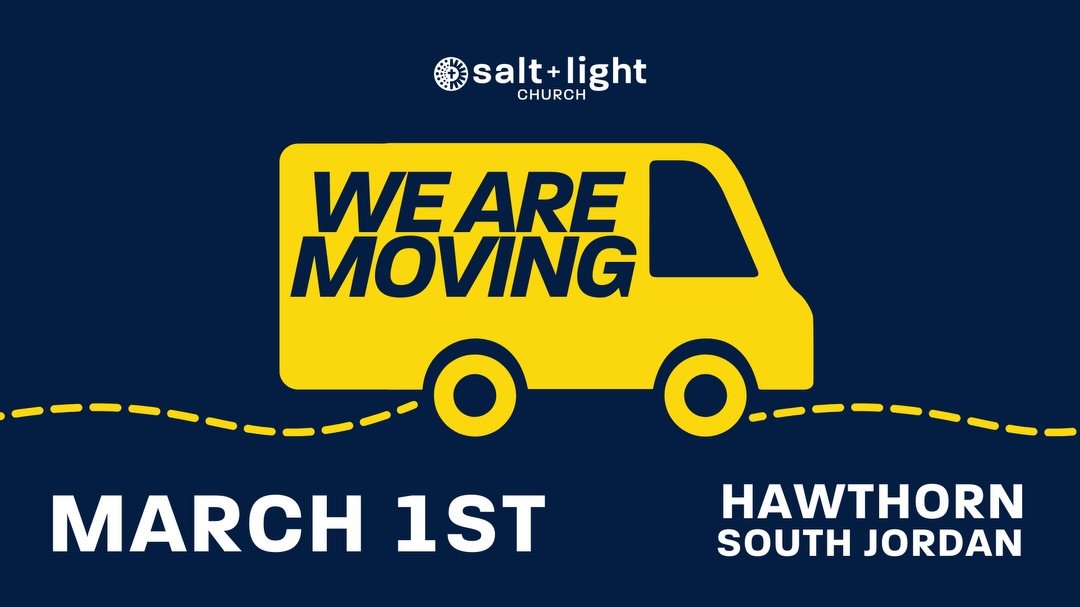 We&rsquo;re packing it up and stepping into something NEW! God is on the move and so are we!! We will see YOU this Sunday, March 1st | 10:30am
📍New Location: Hawthorn Academy 1437 W 11400 S, South Jordan, UT 84095