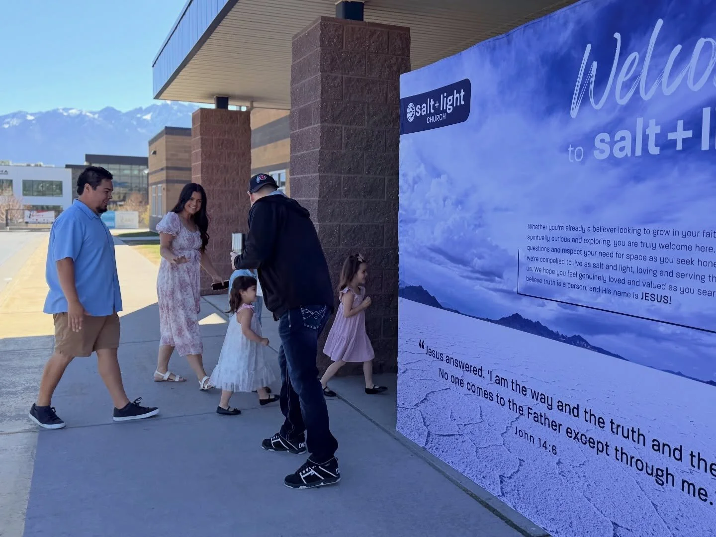 He is risen ✝️✨ Easter Sunday at Salt + Light was so special. We loved being with you. Grateful for the joy, hope, and His presence that never fades.